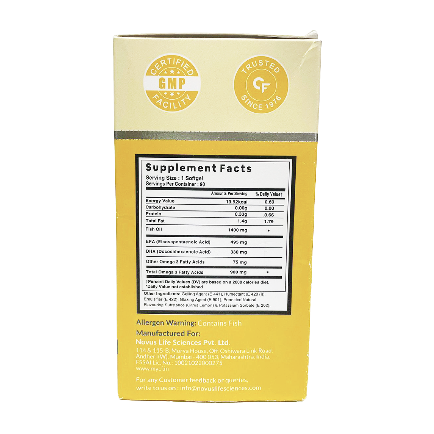 Carbamide Forte Triple Strength Fish Oil
