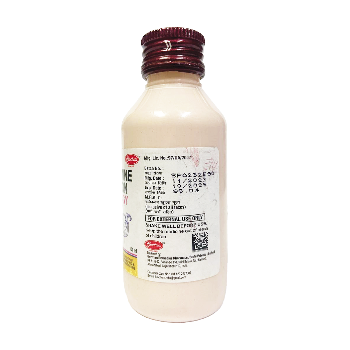 Calamine Lotion Calagy
