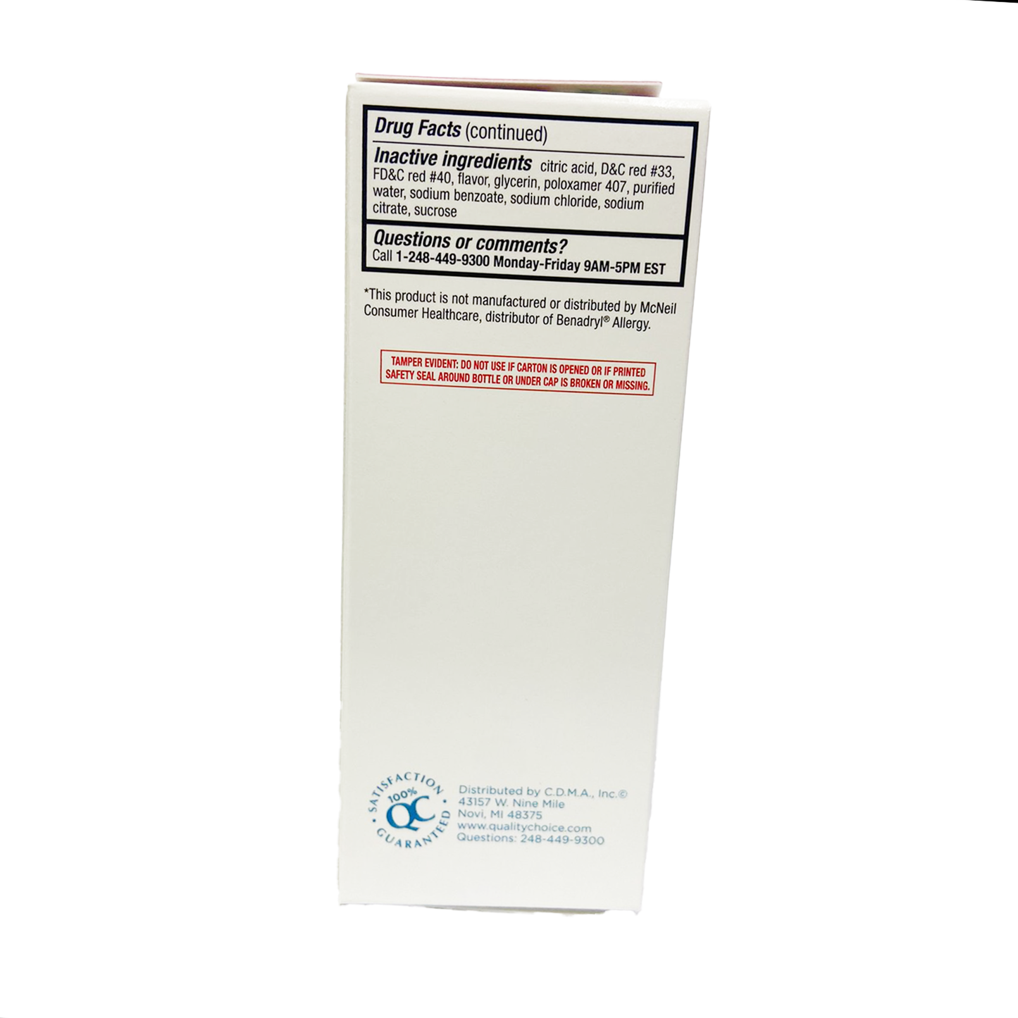 QC Children's Allergy Oral Solution