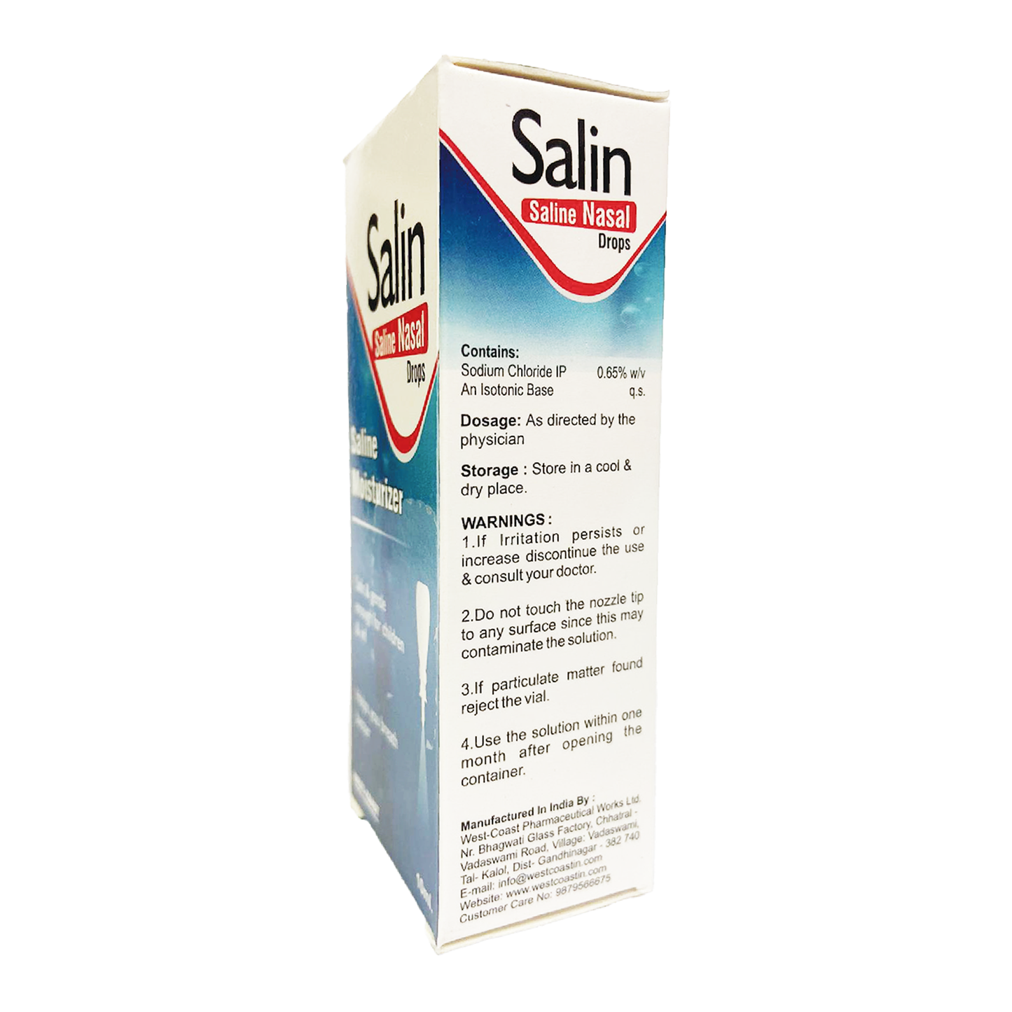 Salin Saline Nasal Drops