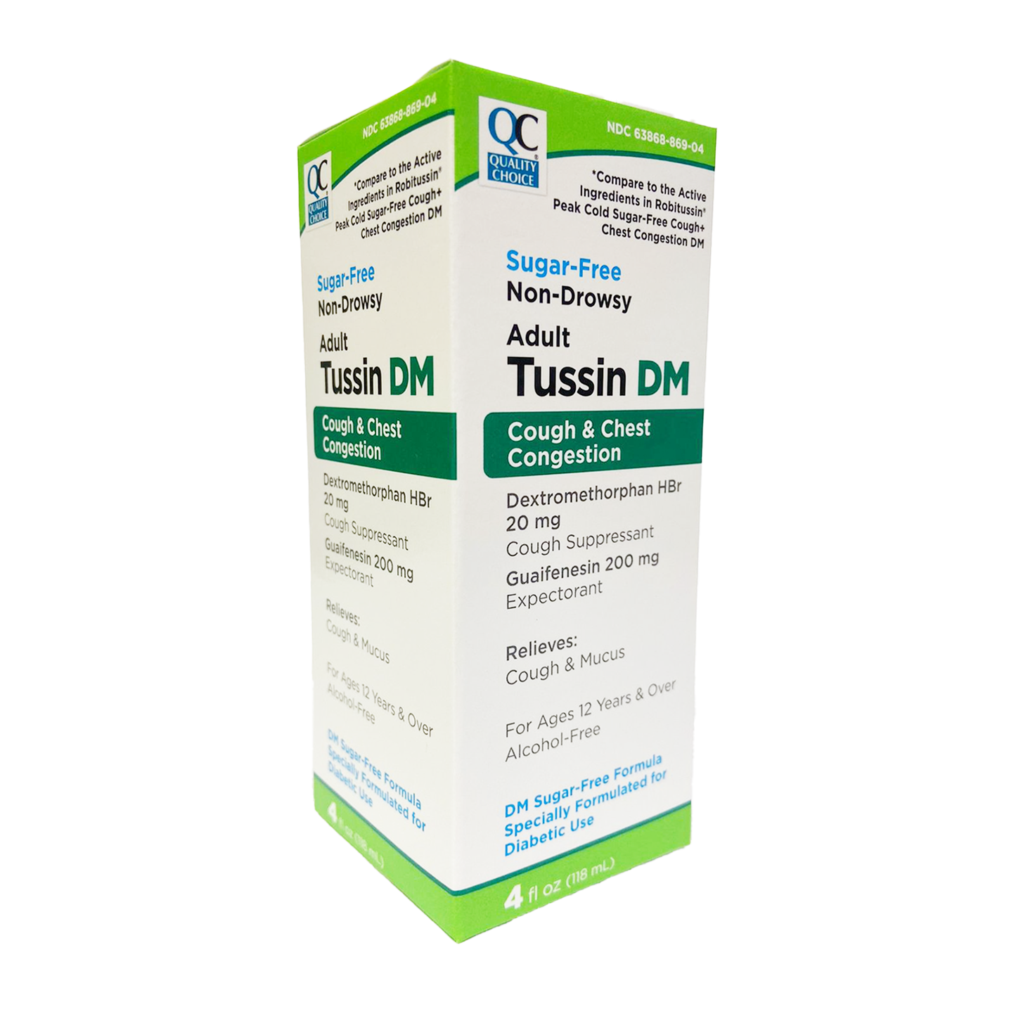 QC Adult Tussin DM Non Drowsy