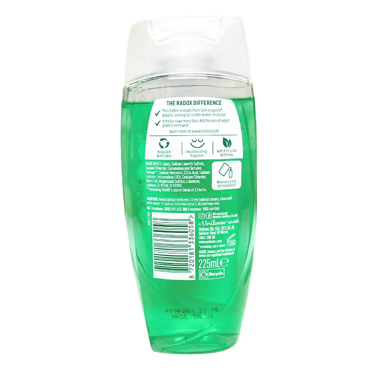 Radox Mineral Therapy Shower Gel