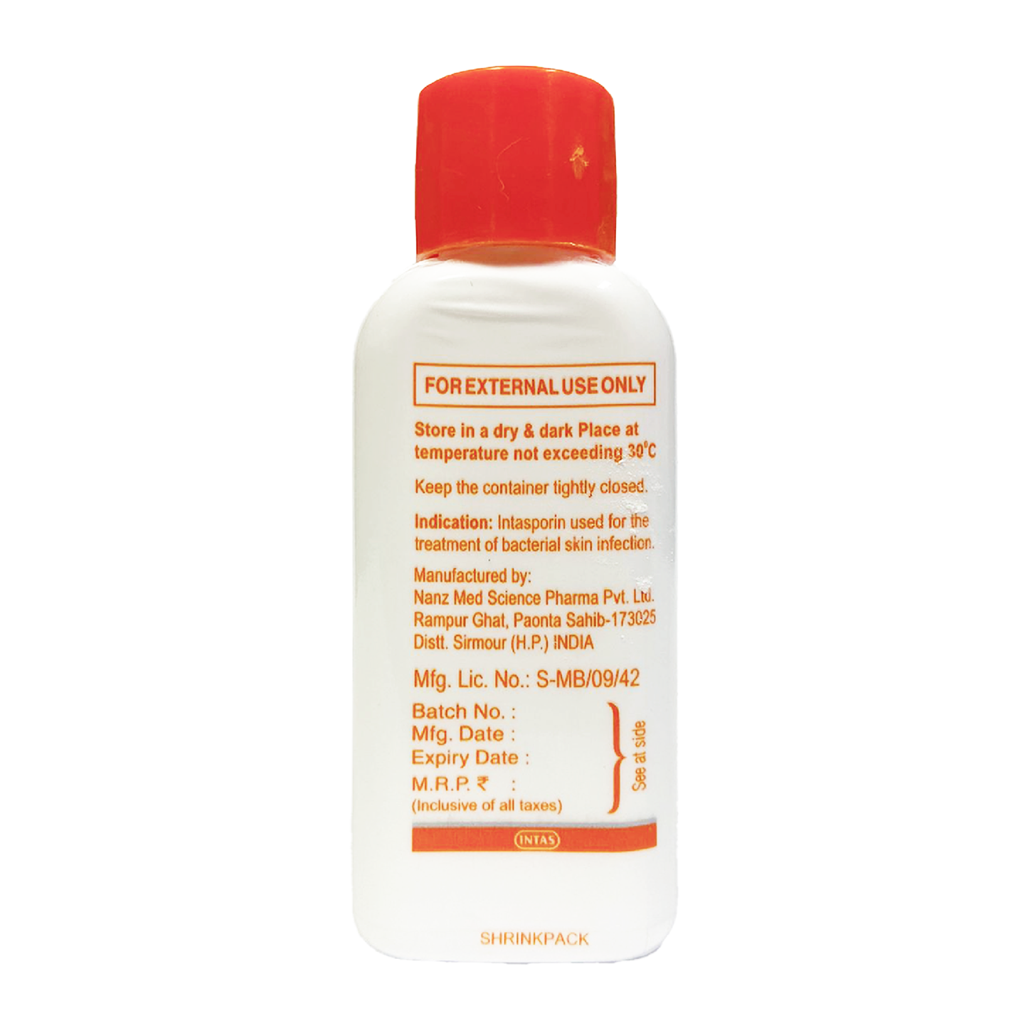 Intasporin Sprinkling Powder
