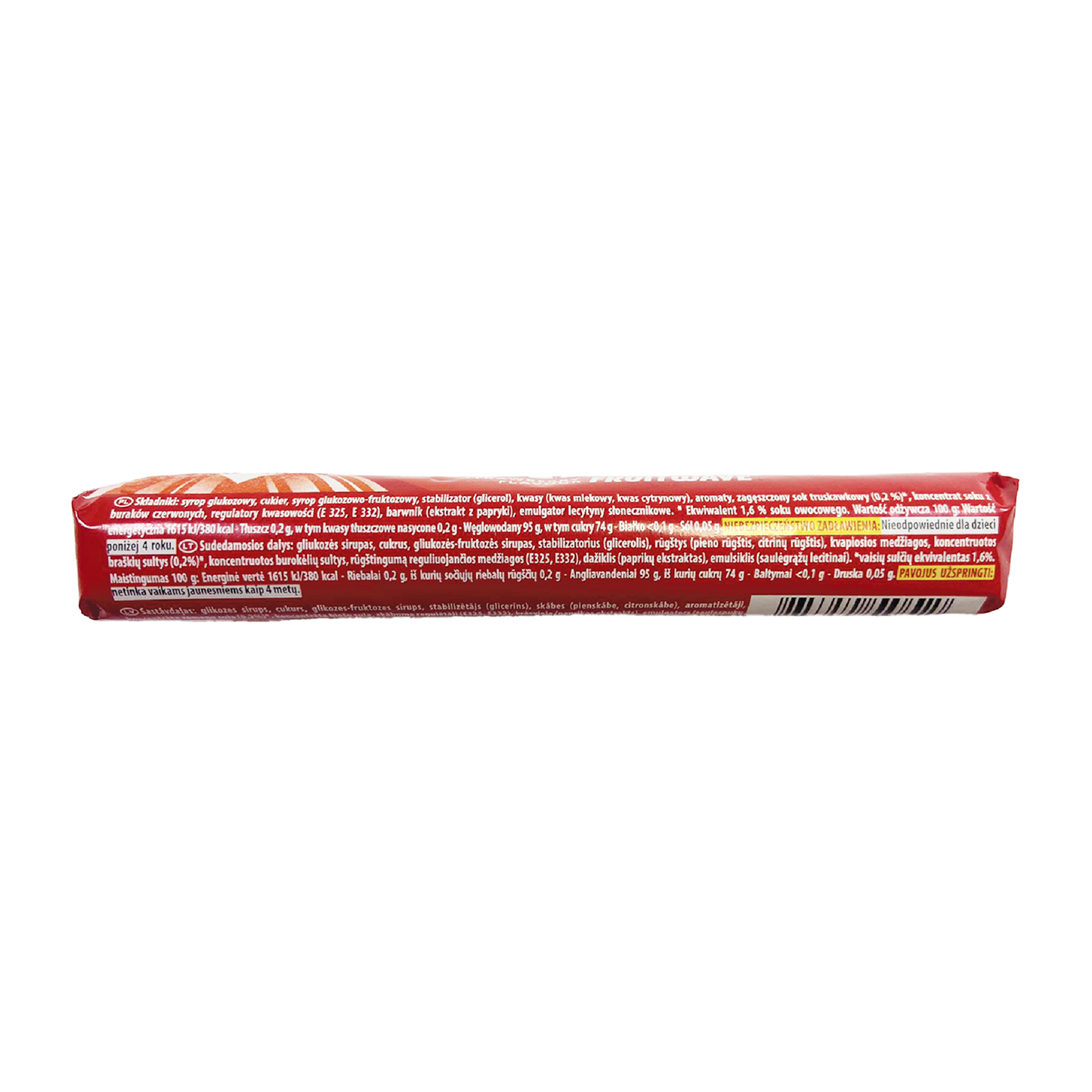 Halls Frutiwave Strawberry Flavour