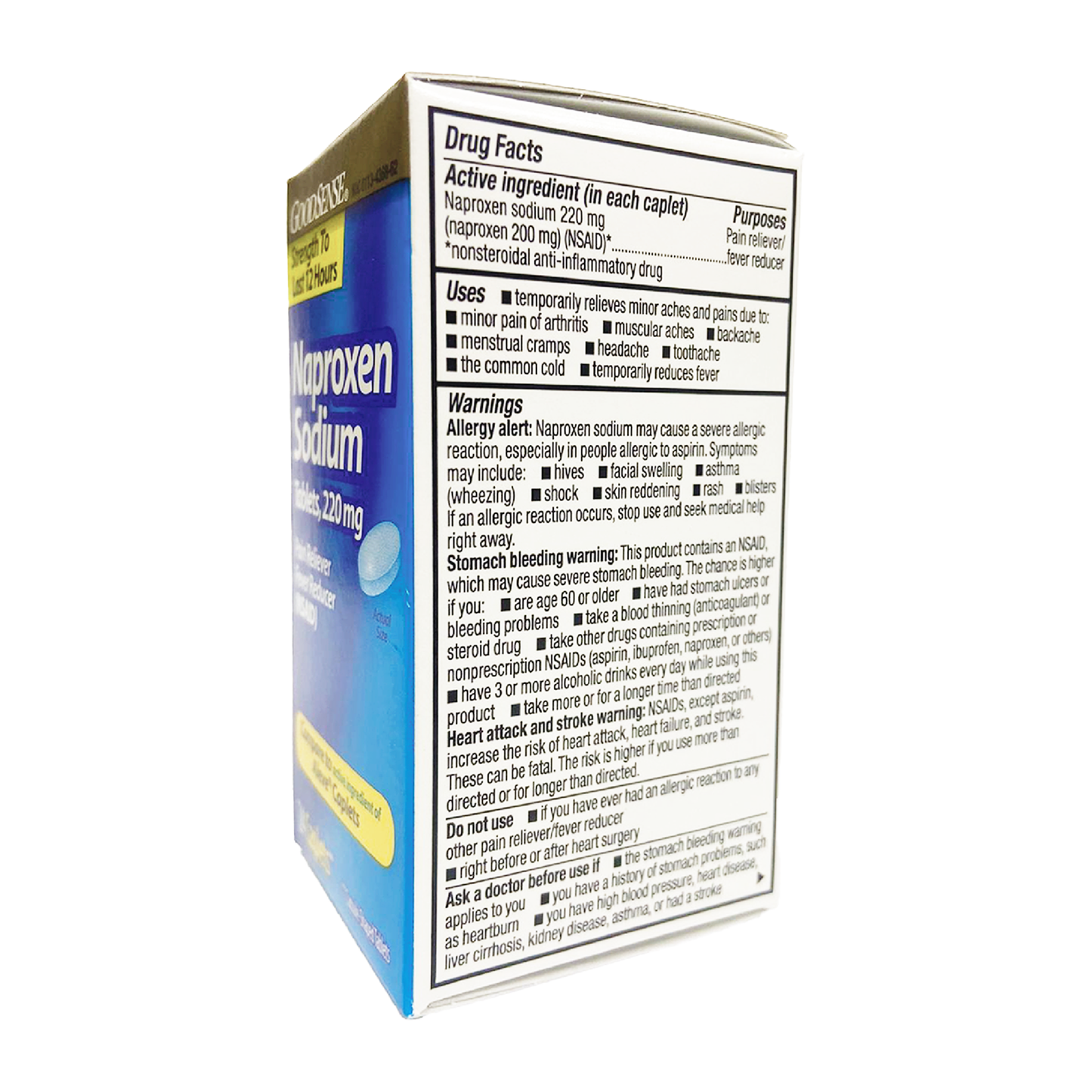 GoodSense Naproxen Sodium Tablets