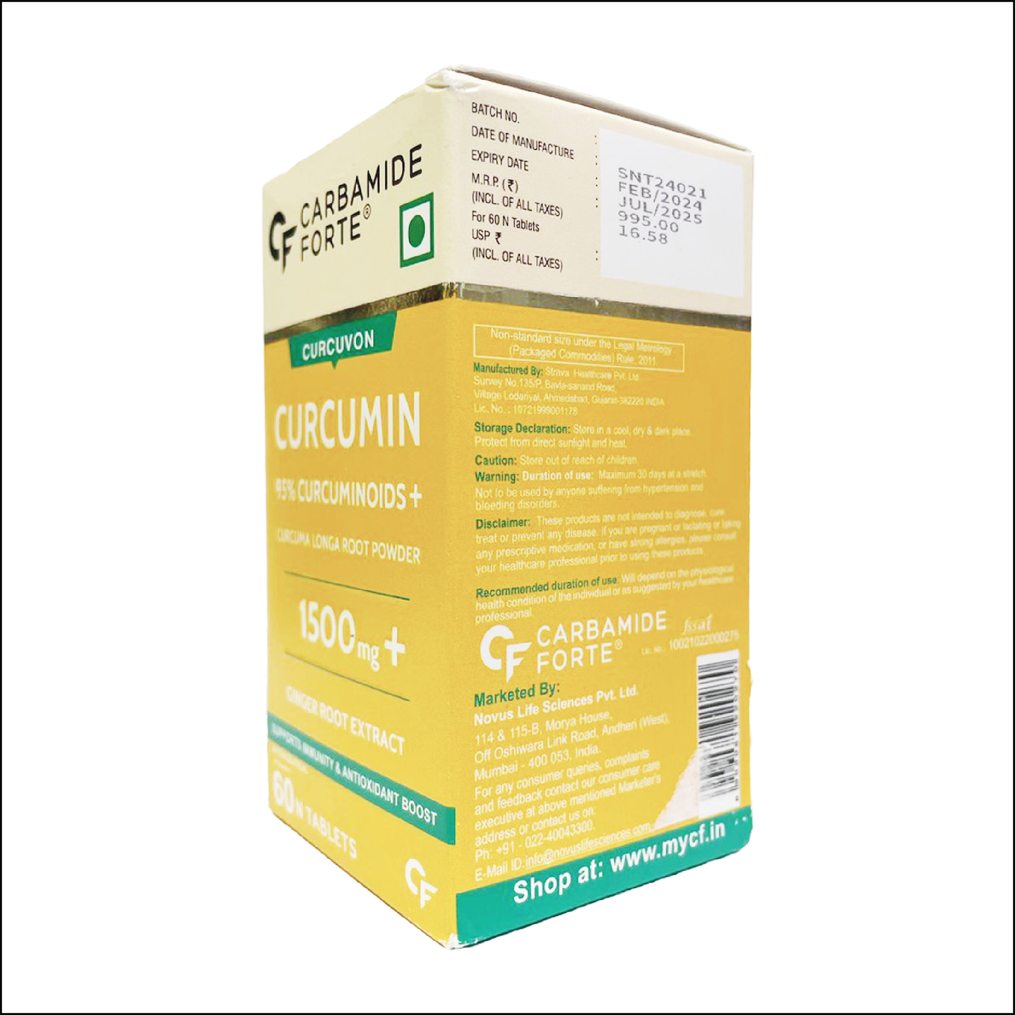 Carbamide Forte Curcumin