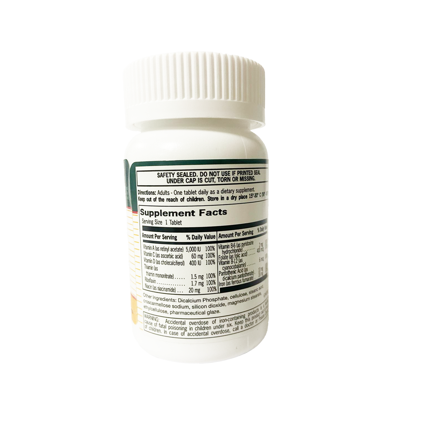 Vicen Daily Multivitamin with Iron 30pk