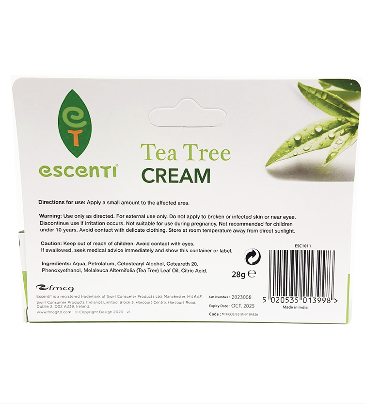 Escenti Tea Tree Cream
