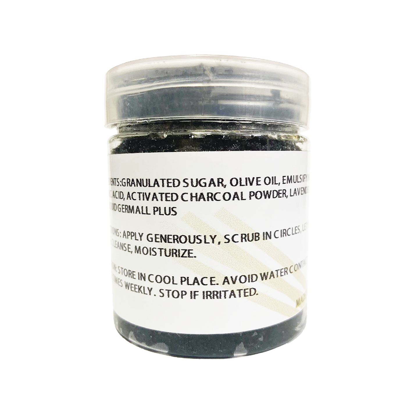 Zenderma Charcoal Body Scrub