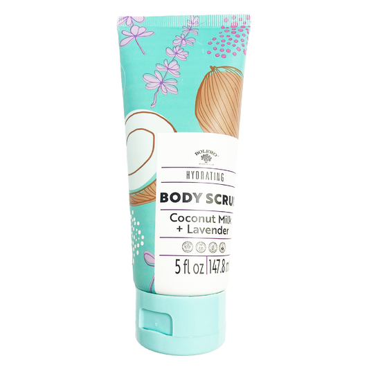 Hydrating Body Scrub Coconut Milk + Lavender