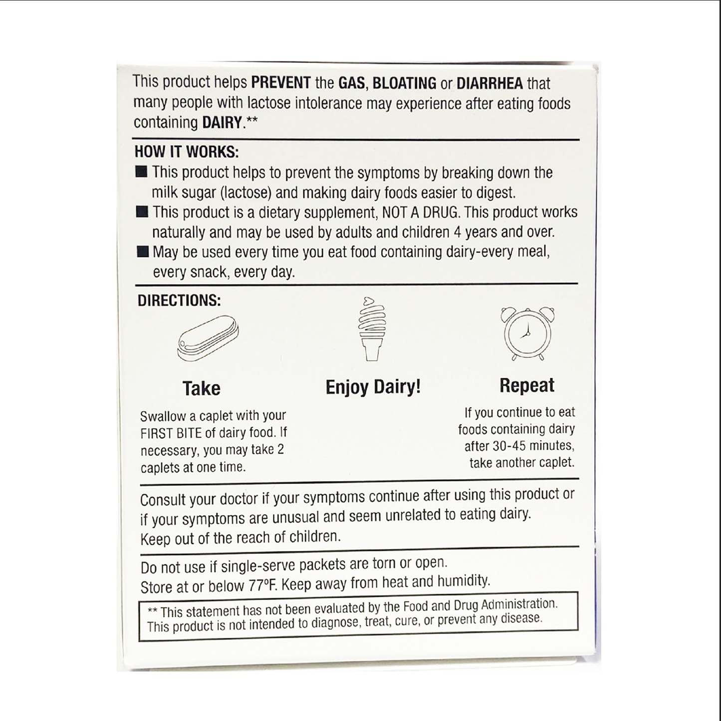 QC Dairy Relief Fast Acting