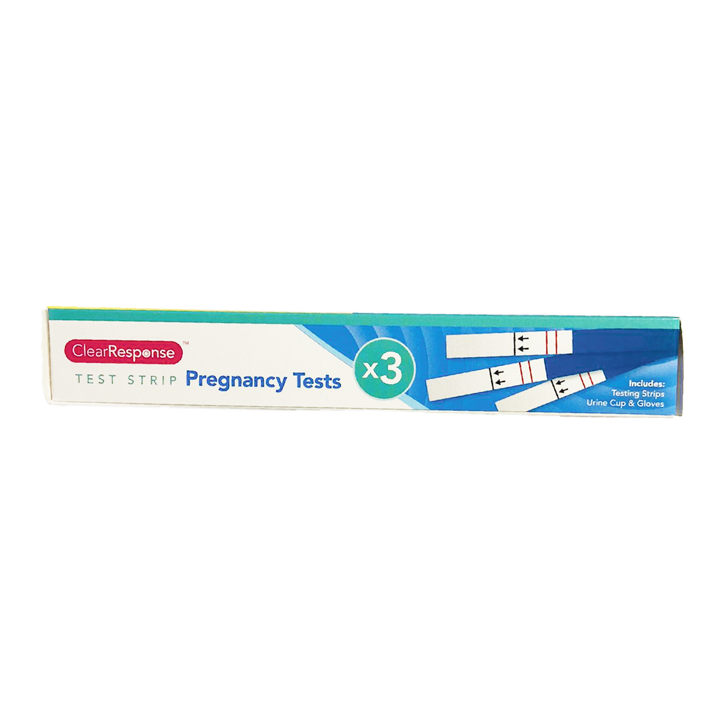 ClearResponse Pregnancy Test Strips 3pk