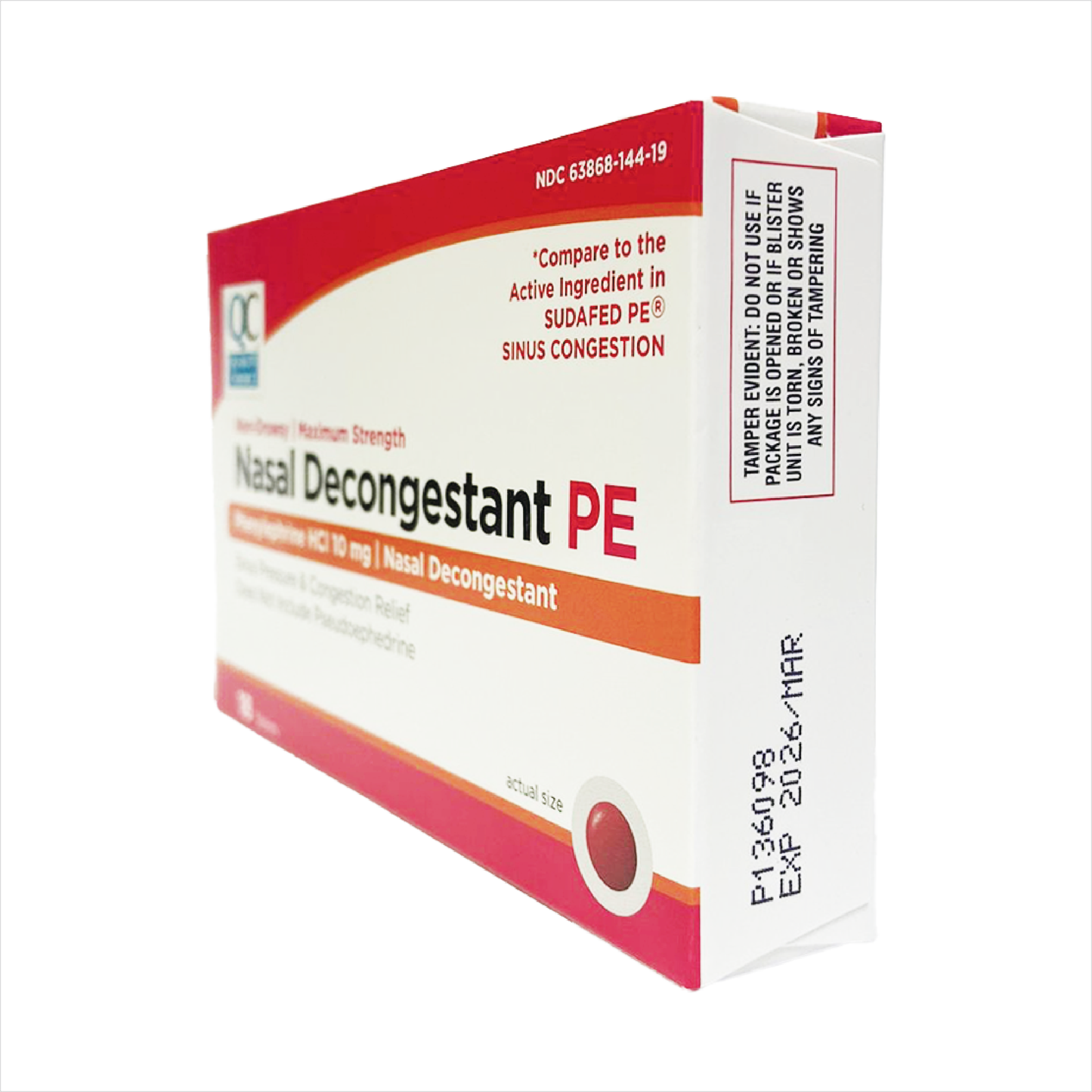 QC Nasal Decongestant PE Non Drowsy