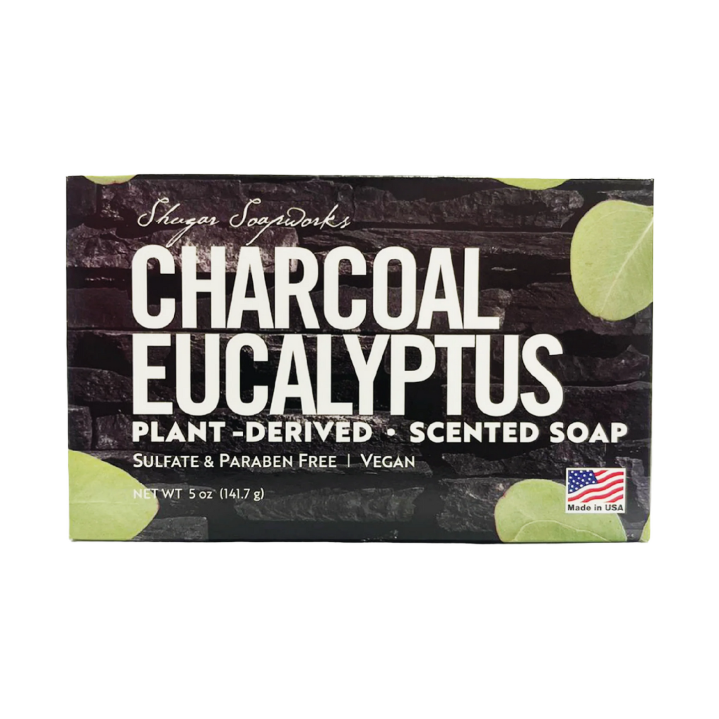 Charcoal Eucalyptus Scented Soap