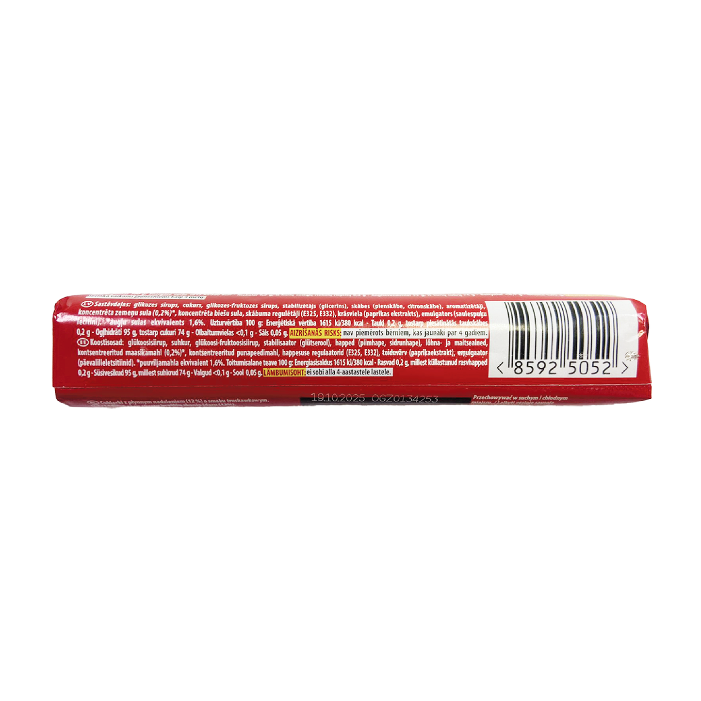 Halls Frutiwave Strawberry Flavour