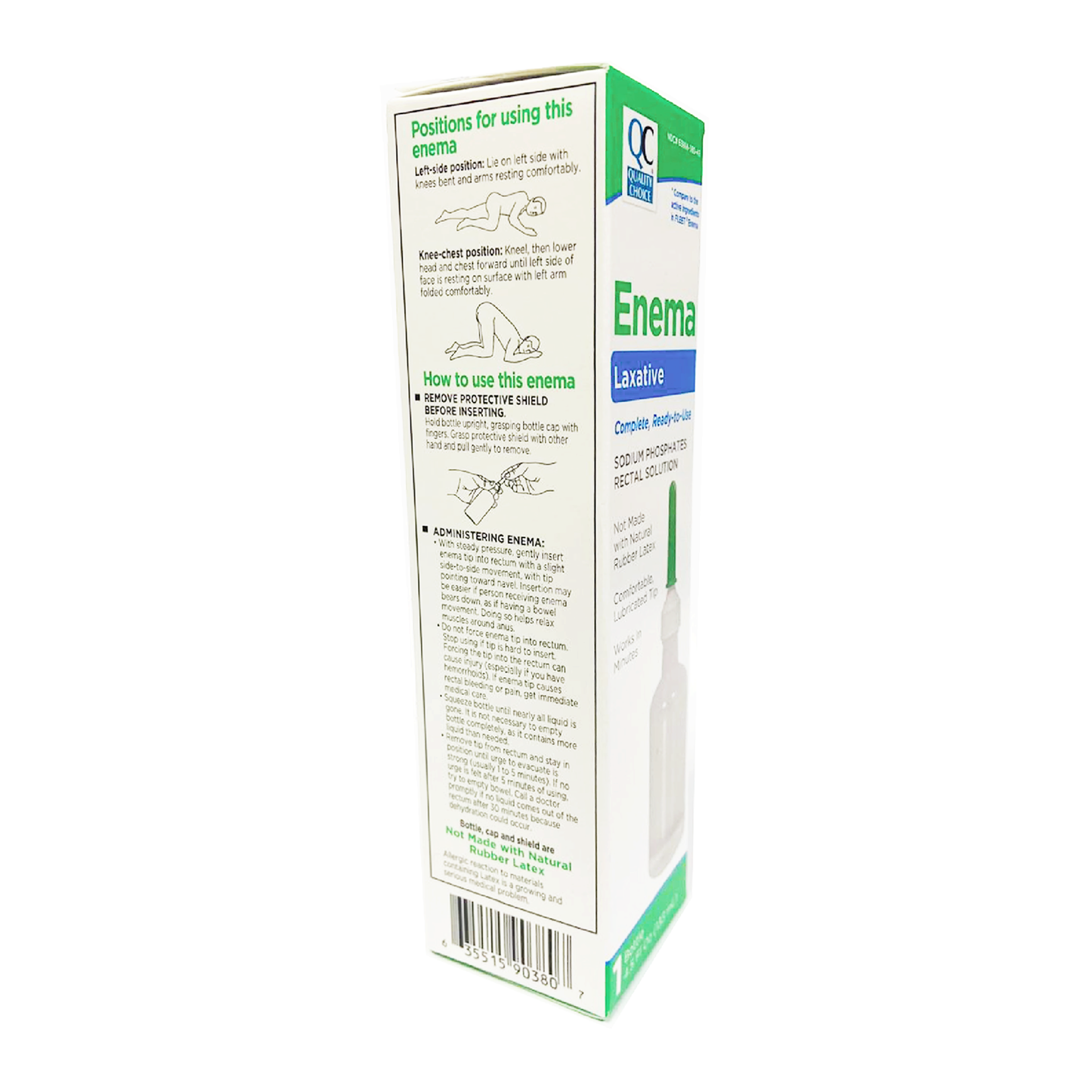 QC Enema Laxative Single Pack