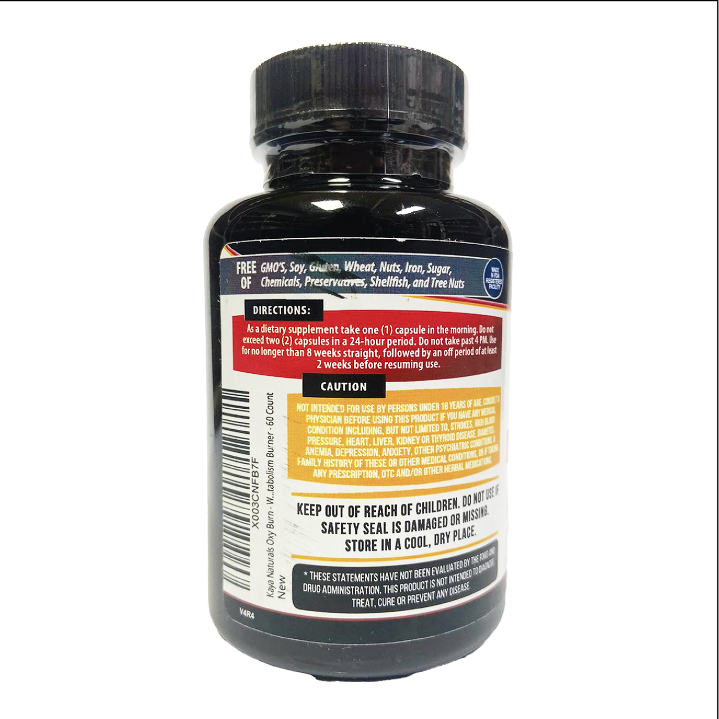 KAYA Naturals Oxy Burn Thermogenic