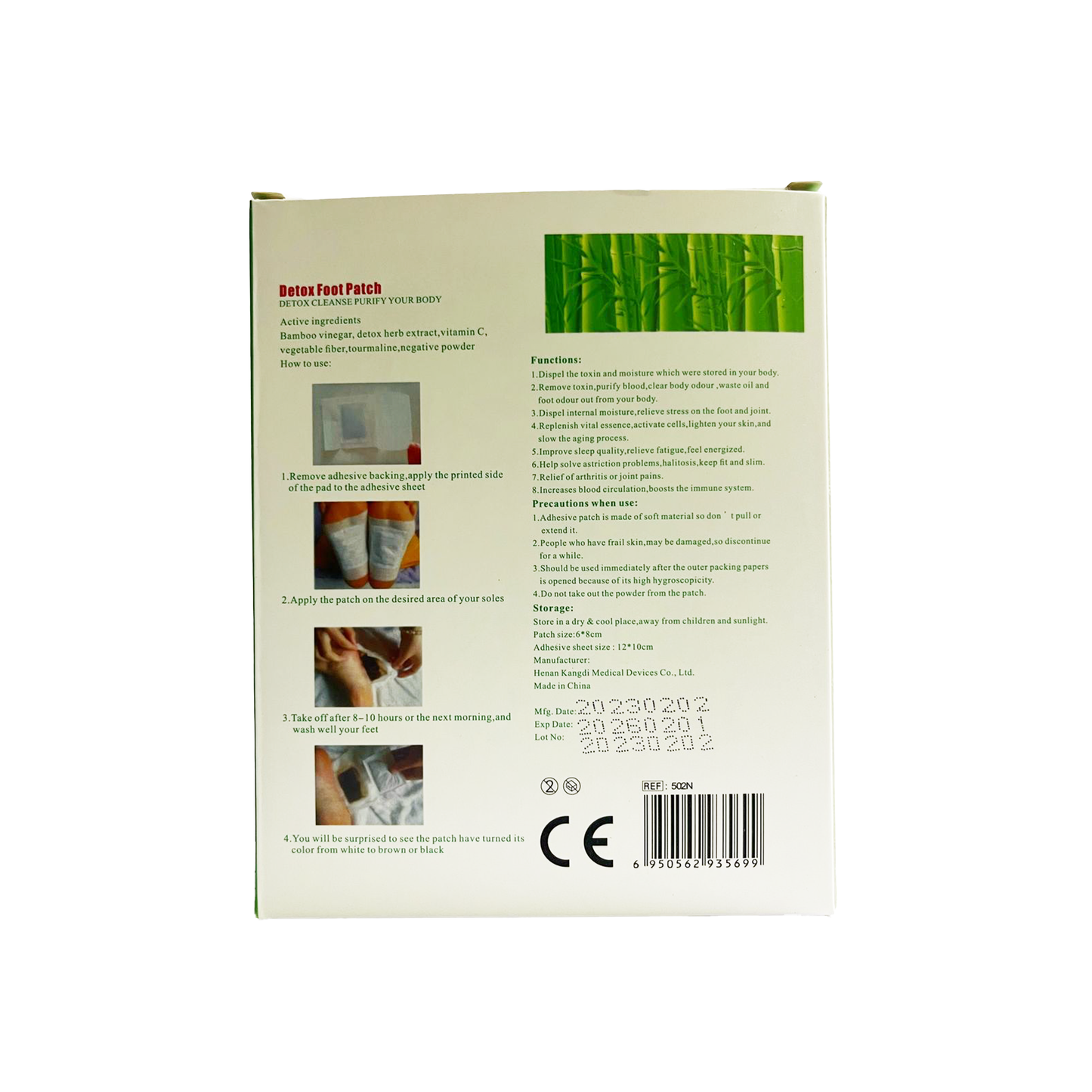 Detox Foot Patch 10pc