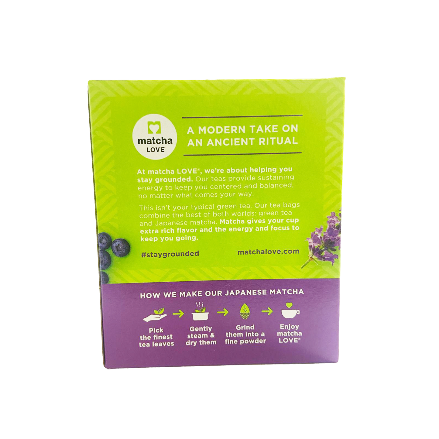 Matcha Love Japanese Match + Blueberry + Lavender