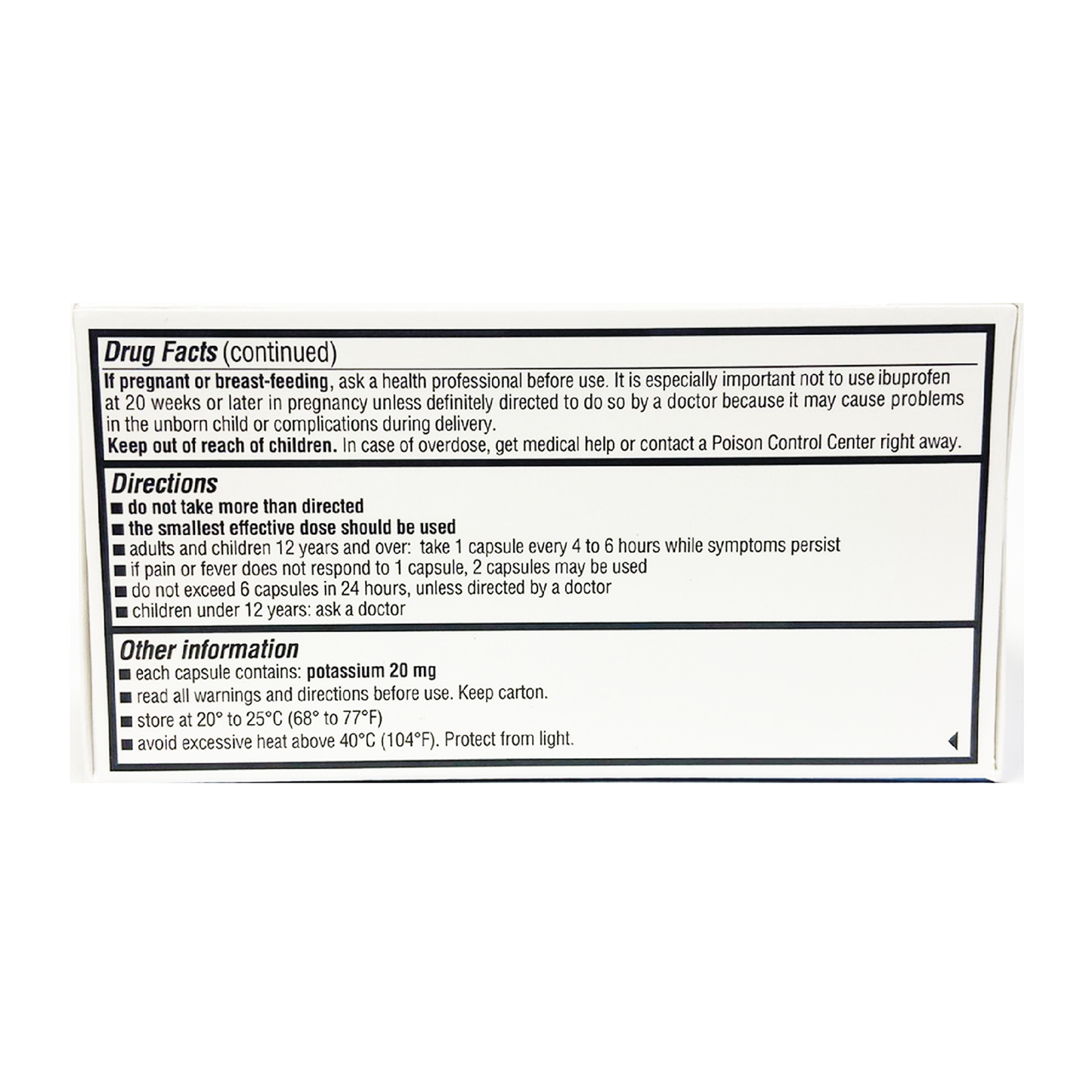 QC Ibuprofen Pain Reliever 200mg
