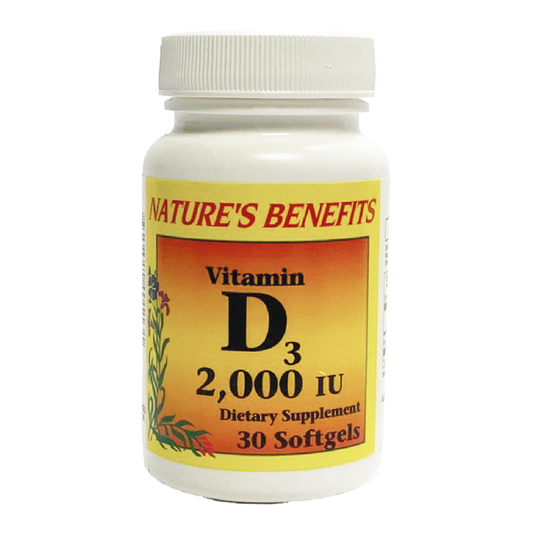 Nature's Beneifts Vitamin D3