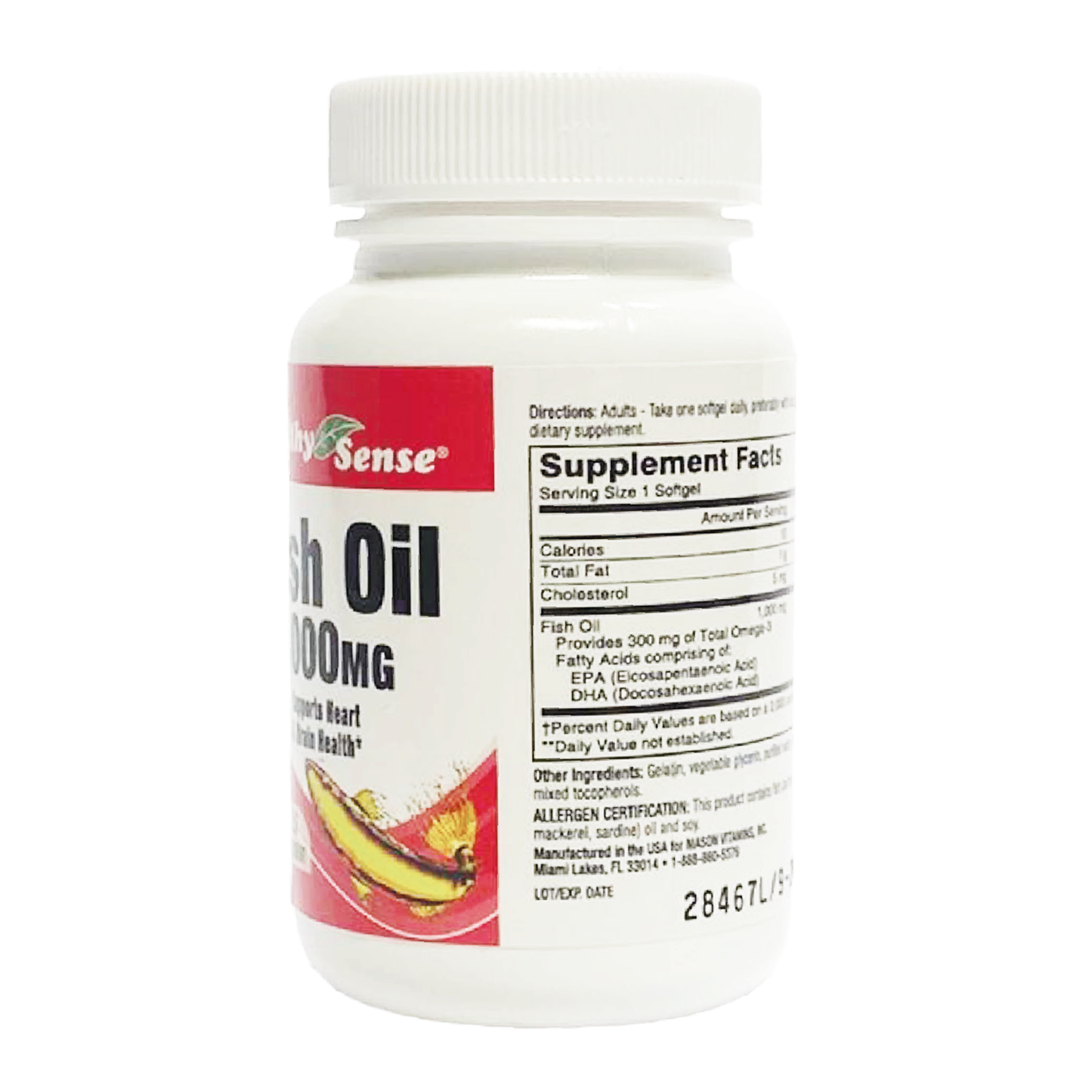 Healthy Sense Fish Oil 1000mg