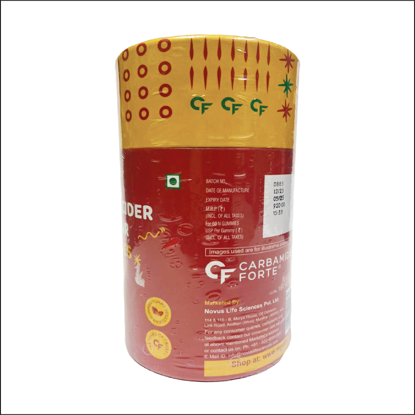 Carbamide Forte Apple Cider Vinegar Gummies