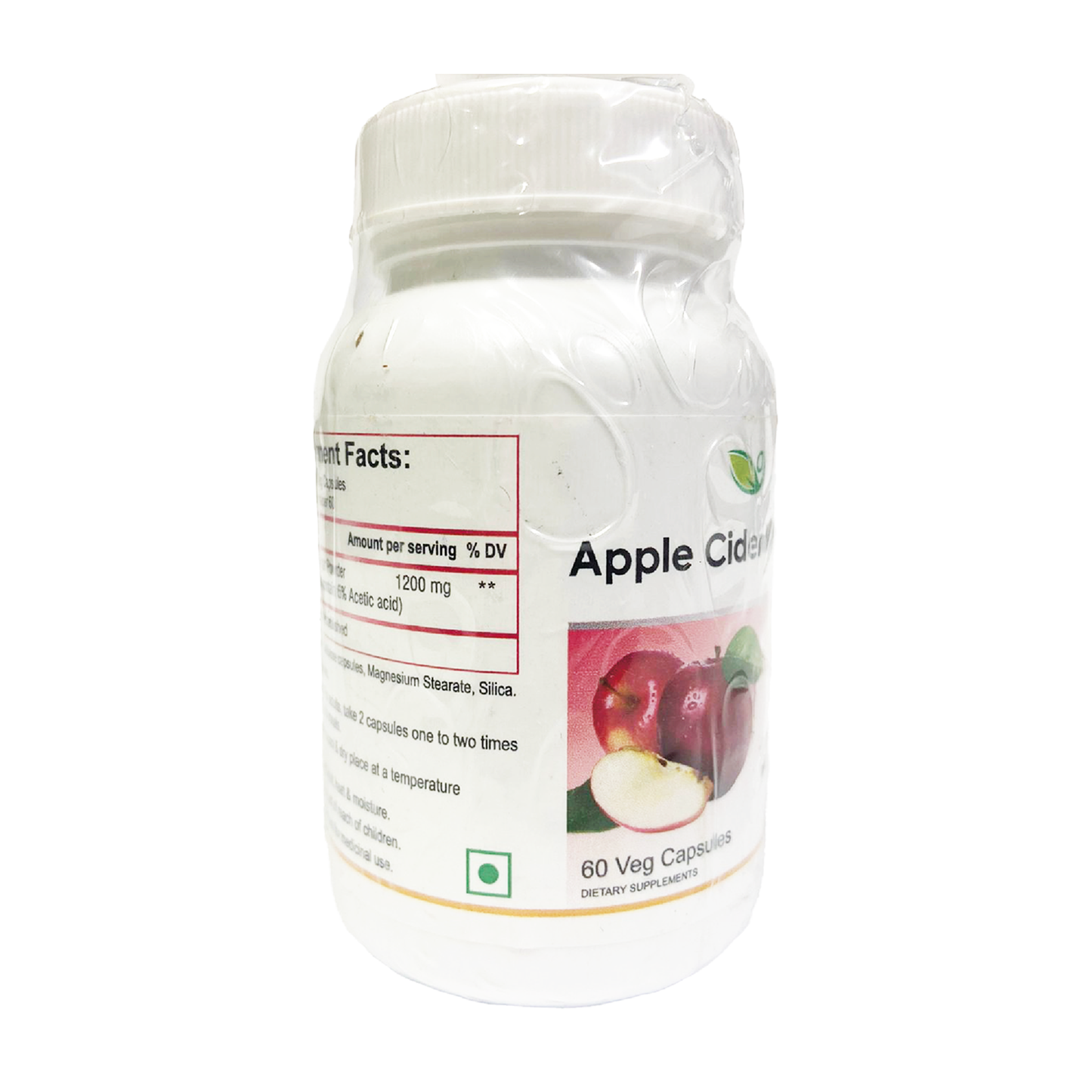 Apple Cider Vinegar Veg Capsules