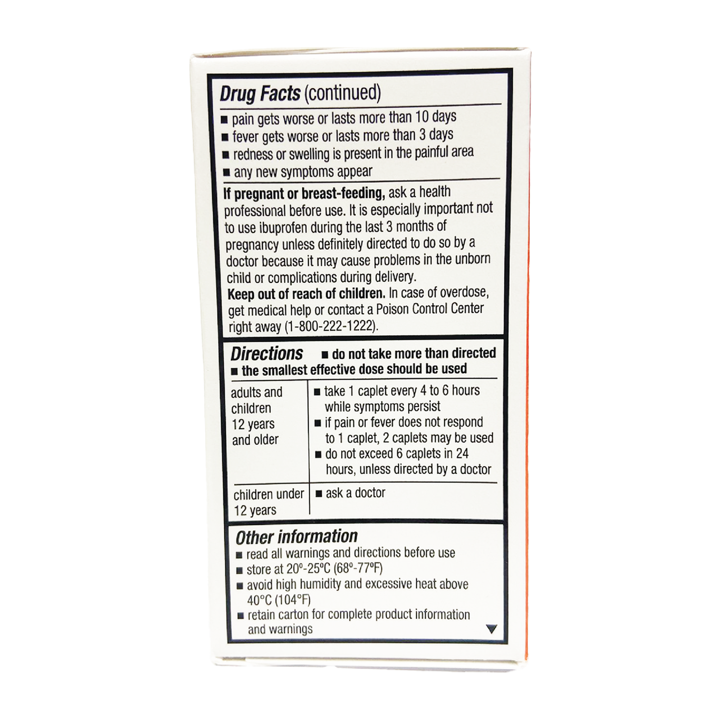 QC Ibuprofen Pain Reliever Tablets