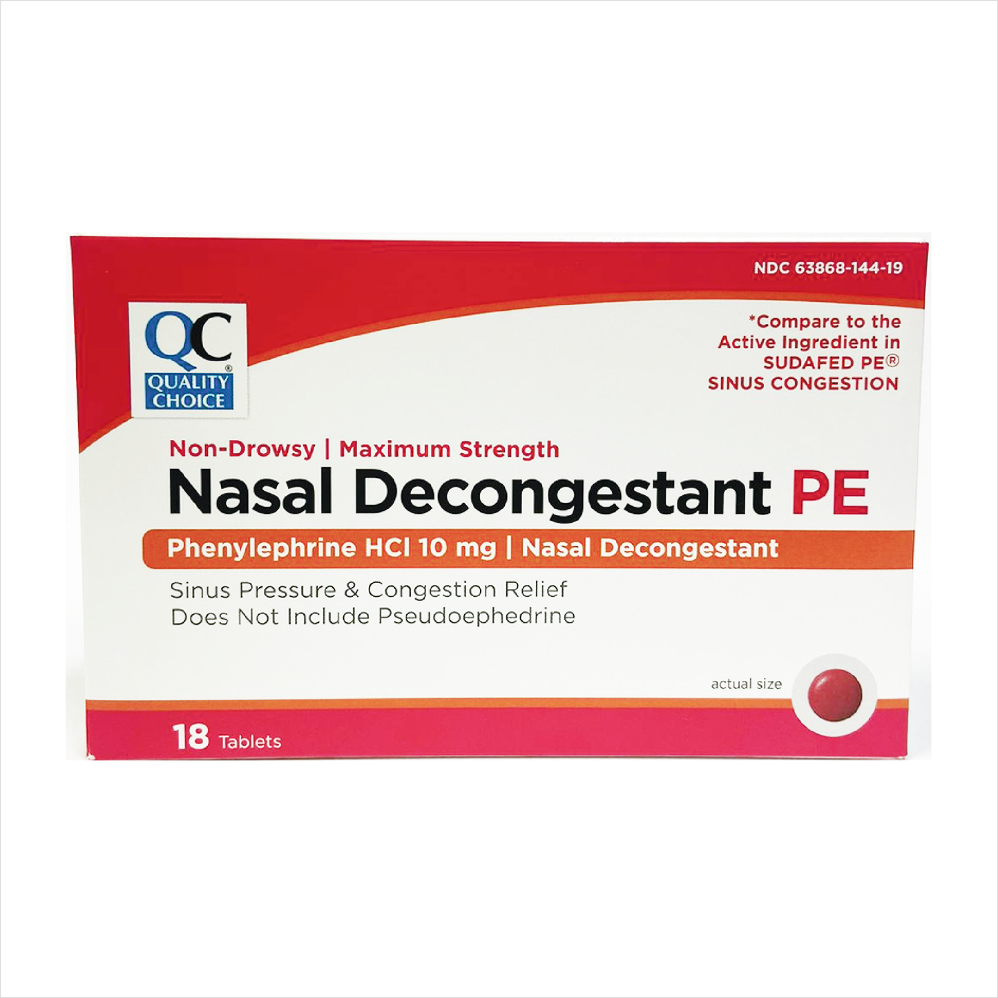 QC Nasal Decongestant PE Non Drowsy