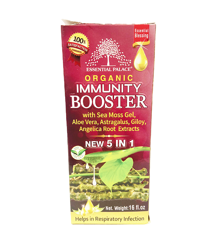 Essential Palace Organic Immunity Booster with Seamoss