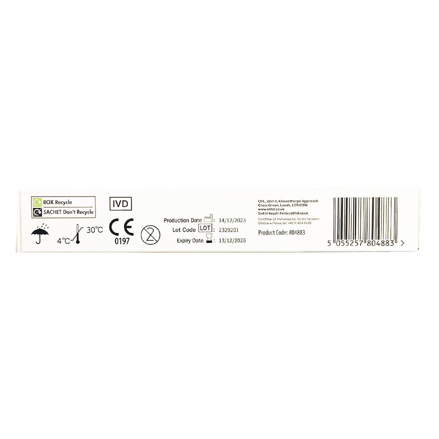 ClearResponse Pregnancy Test Strips 3pk