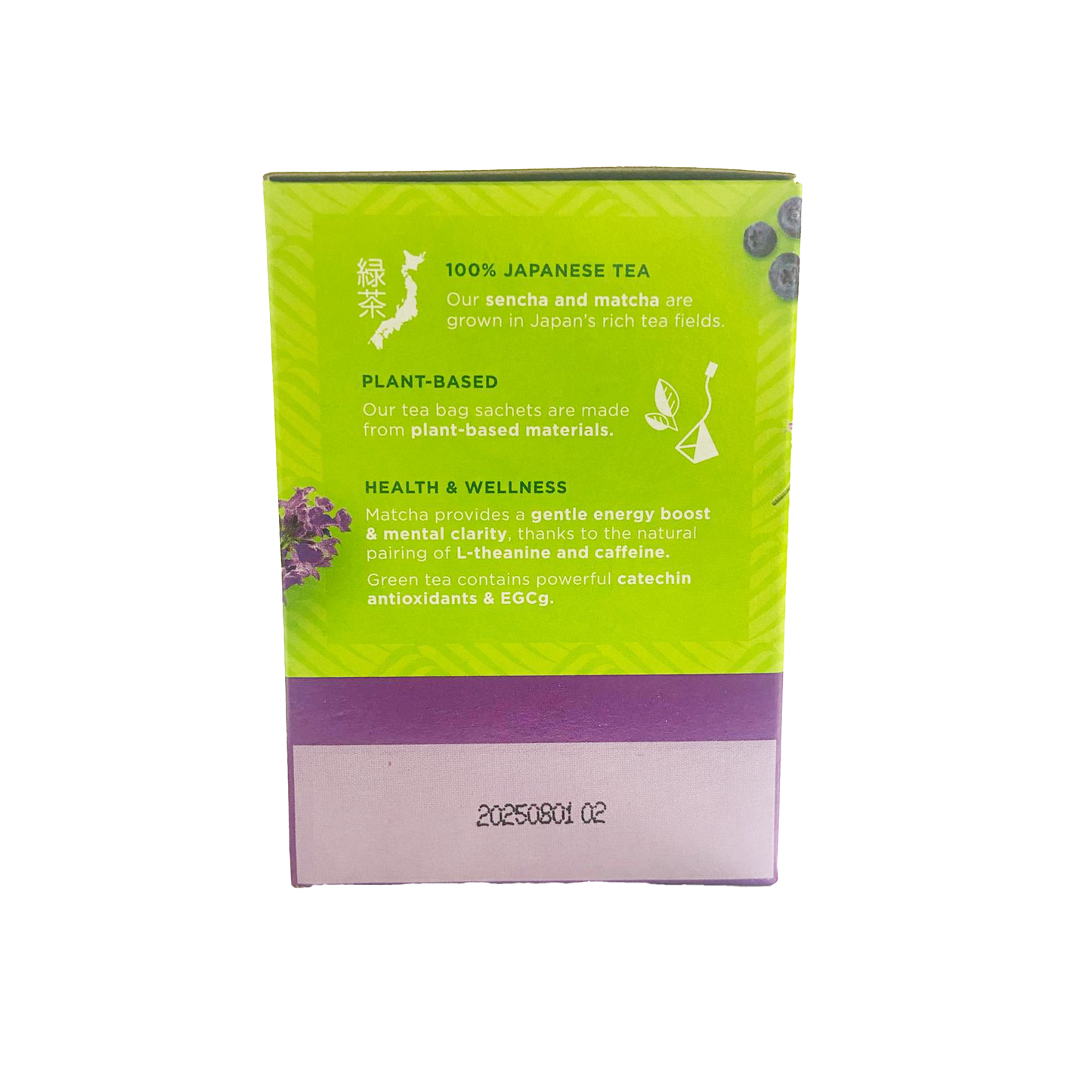 Matcha Love Japanese Match + Blueberry + Lavender