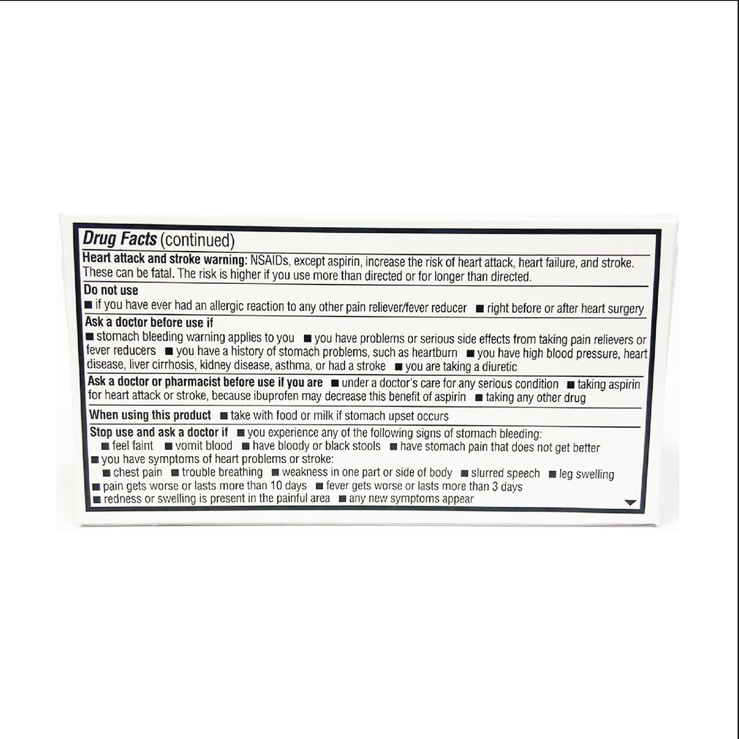 QC Ibuprofen Pain Reliever 200mg