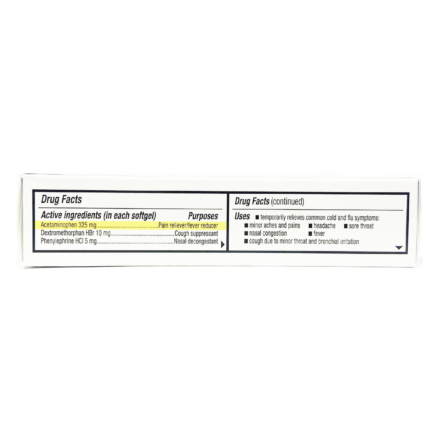 QC Non Drowsy DayTime Multi Symptom Relief
