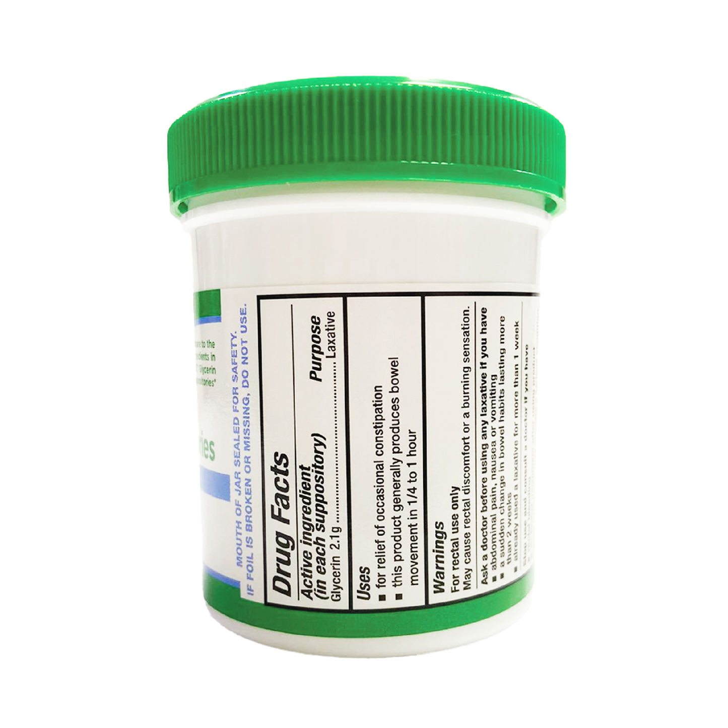 QC Glycerin Suppositories