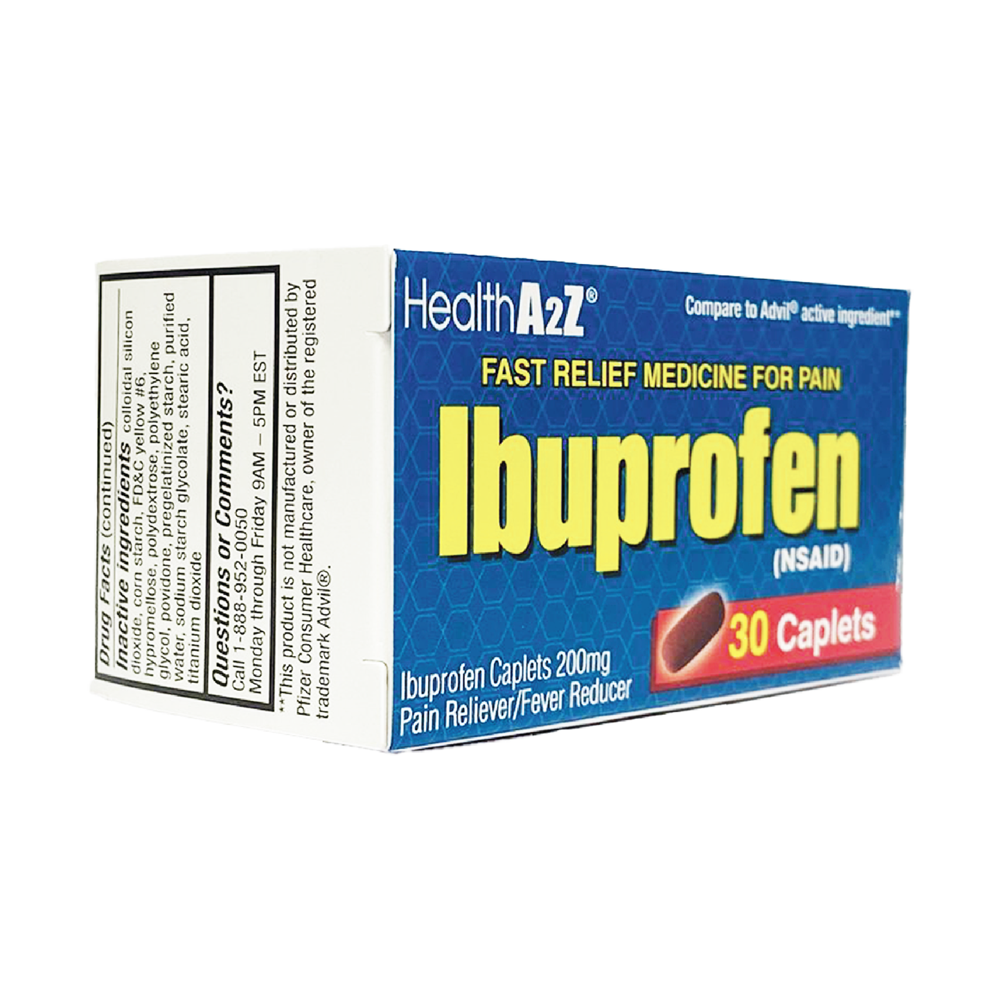 HealthA2Z Ibuprofen Pain Reliever