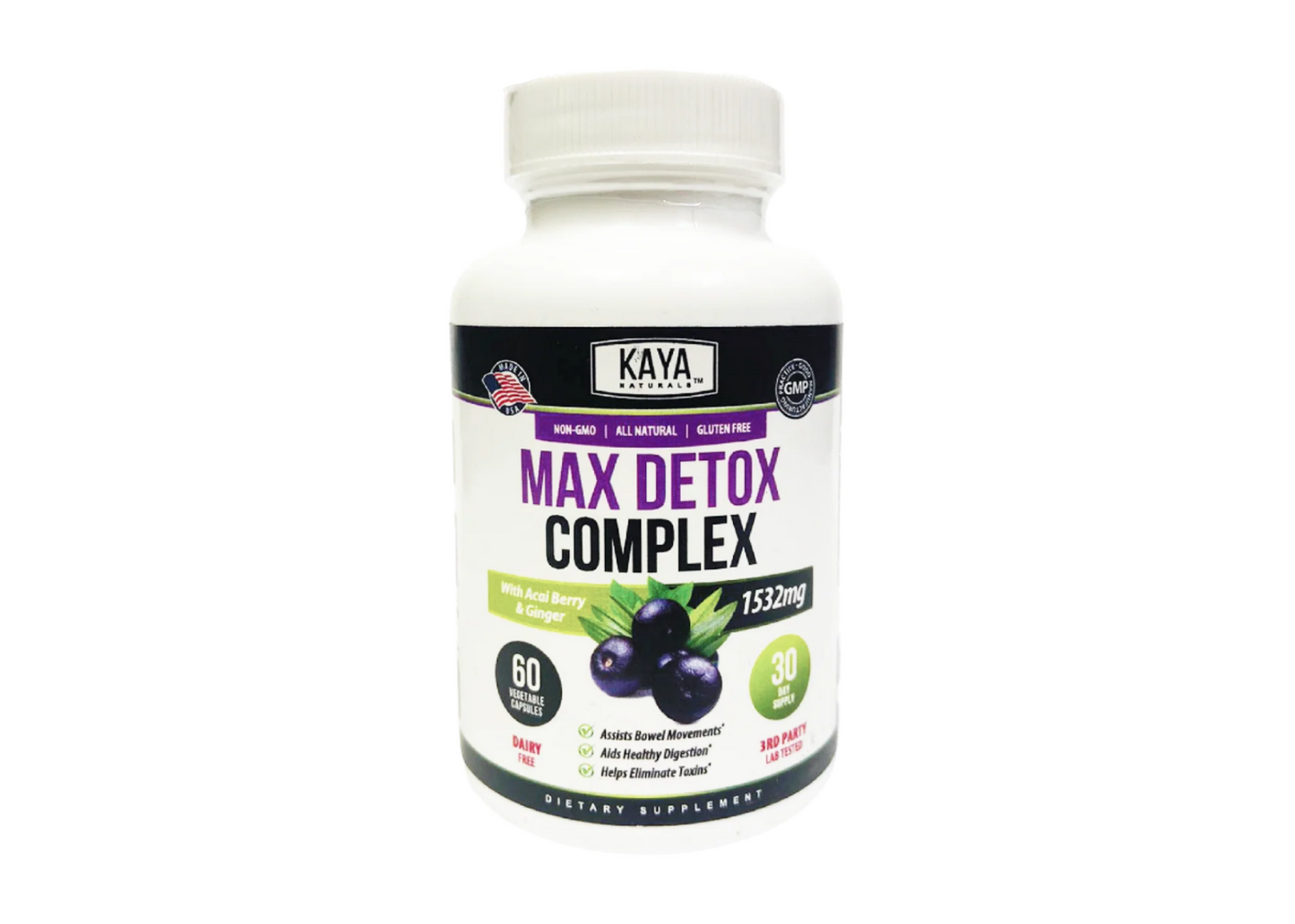 KAYA Naturals Max Detox Complex