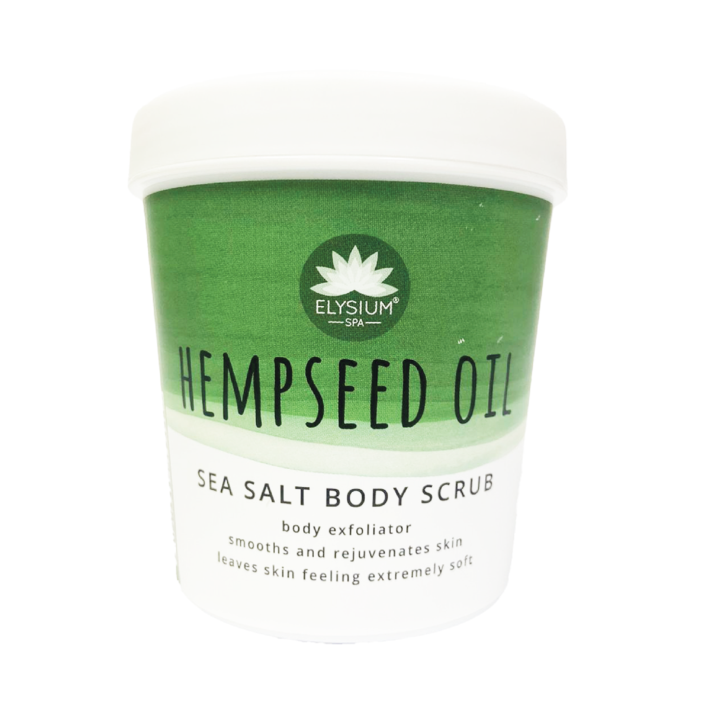 Hempseed Oil Sea Salt Body Scrub