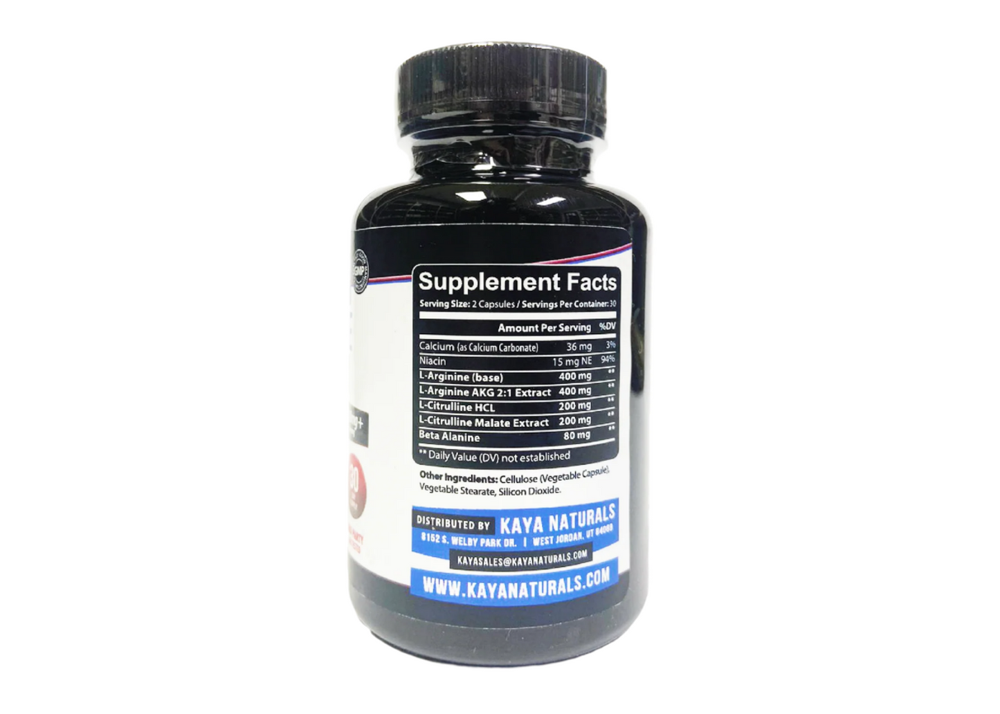 KAYA Naturals L-Arginine Complex