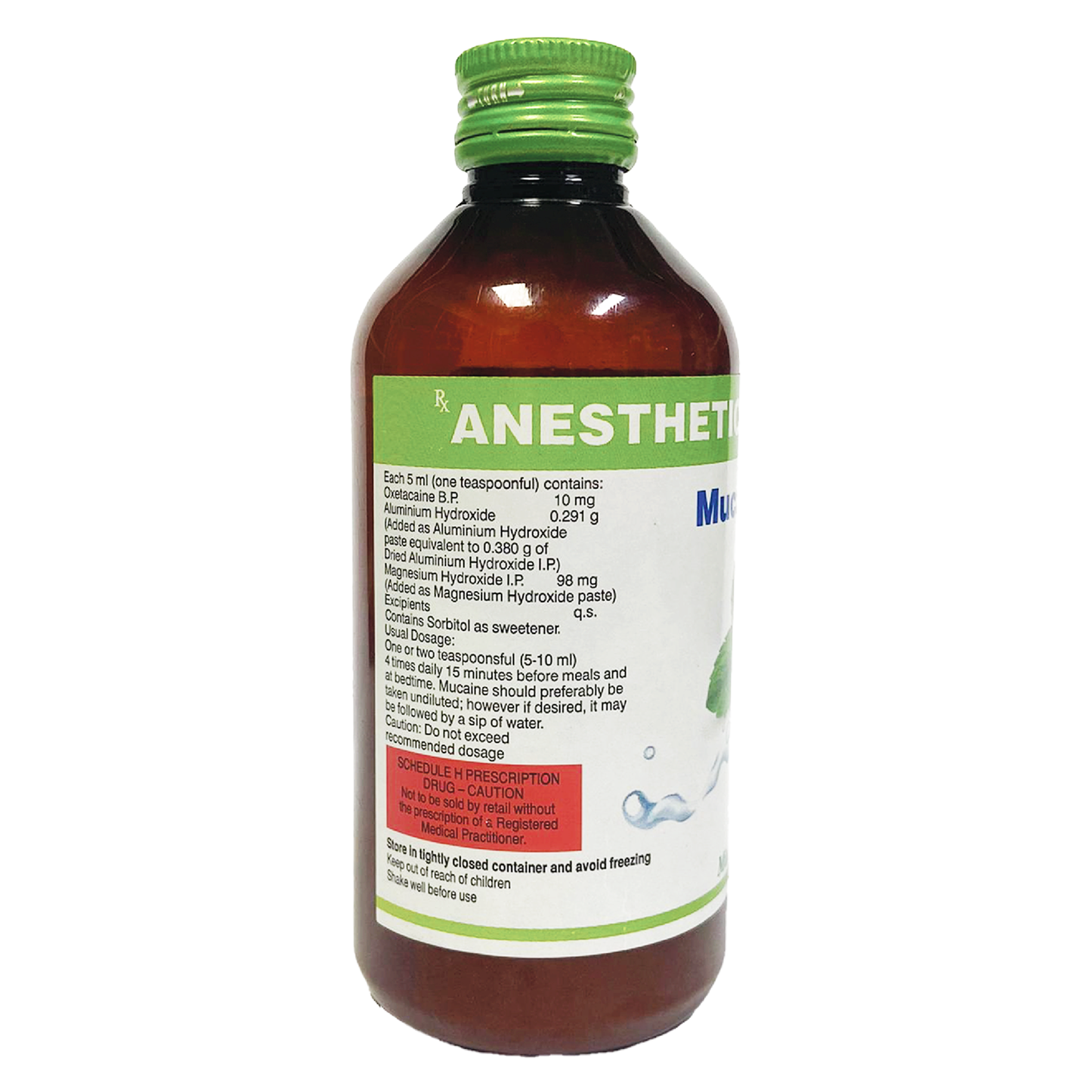 Mucaine Gel Anesthetic Antacid 200ml