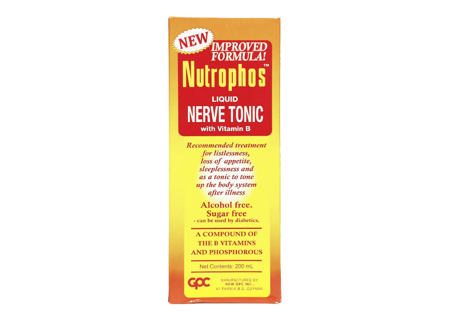 Nutrophos Nerve Tonic With Vitamin B