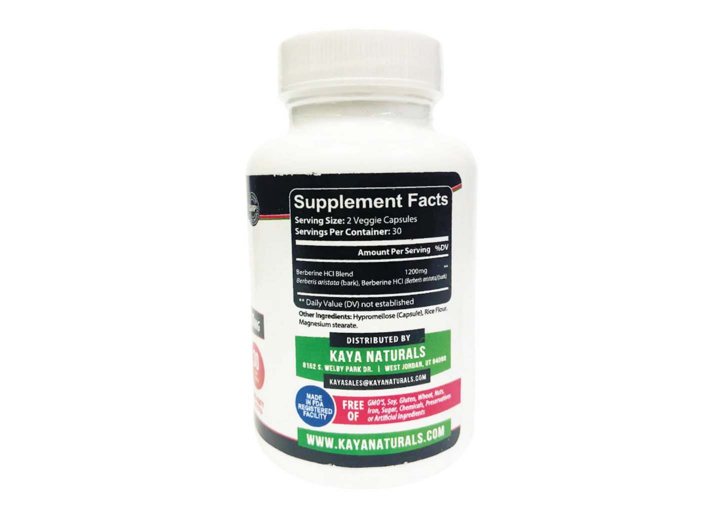 KAYA Naturals Berberine Extract