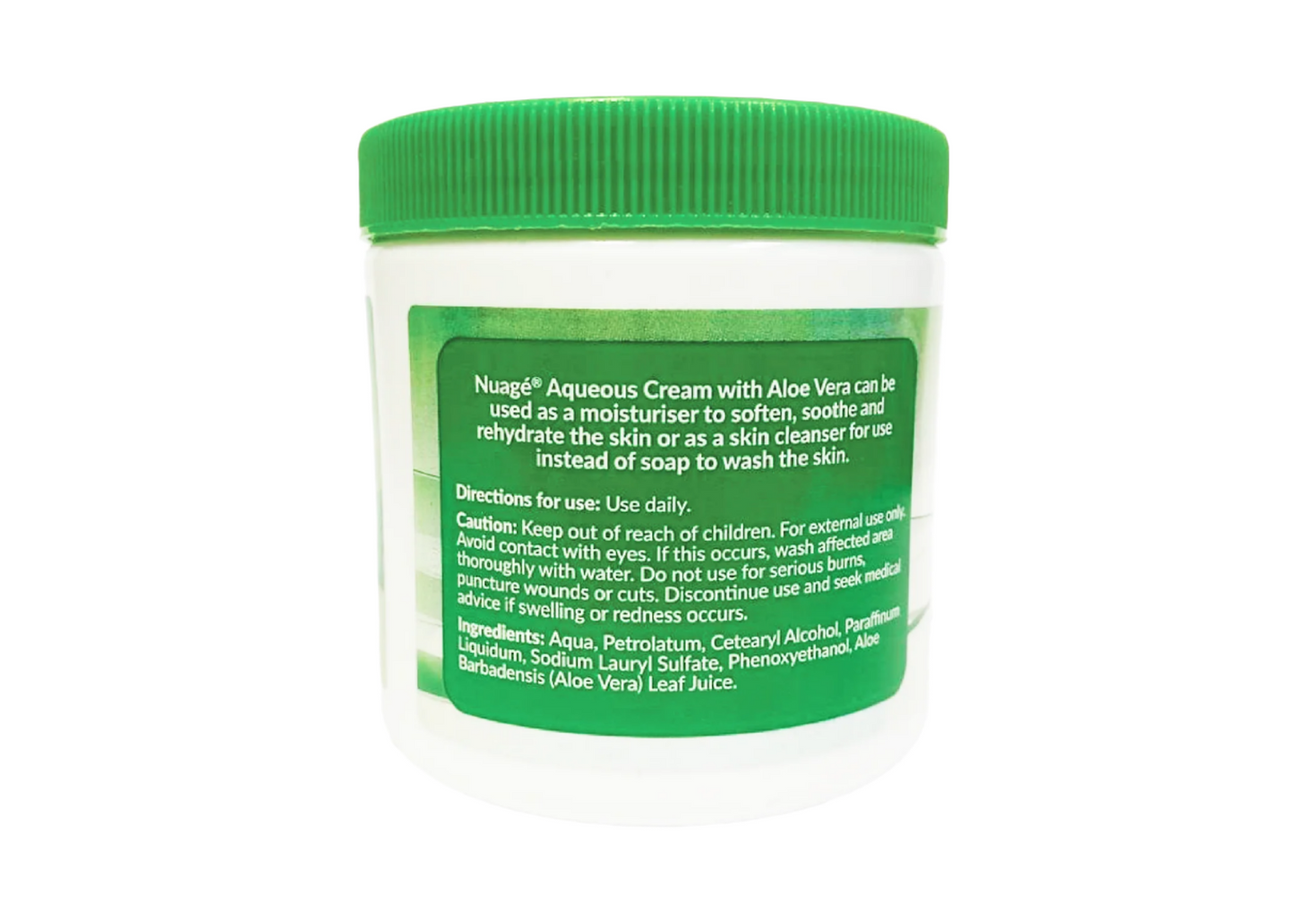 NUAGE Aqueos Cream w Aloe Vera 350ml