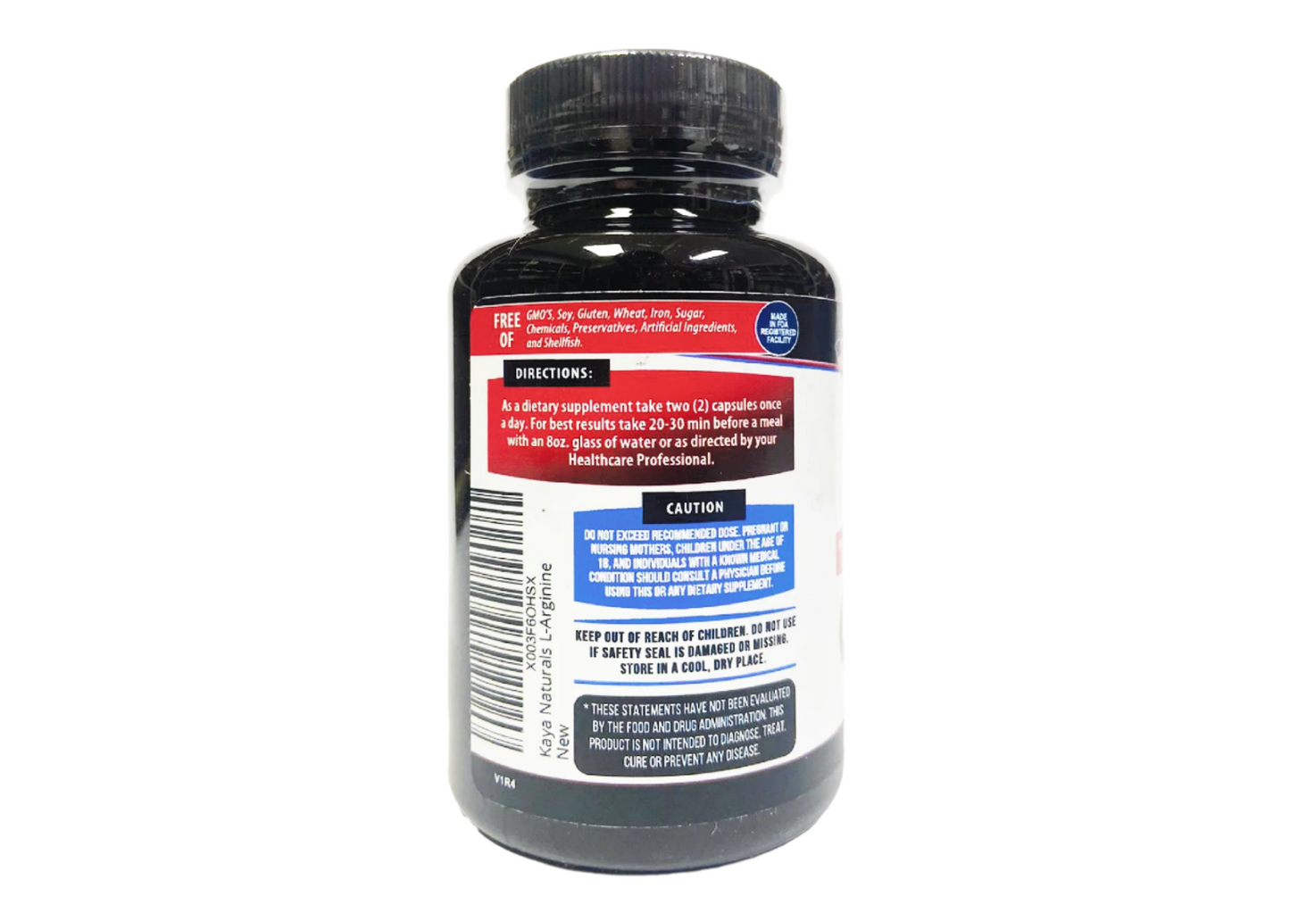 KAYA Naturals L-Arginine Complex