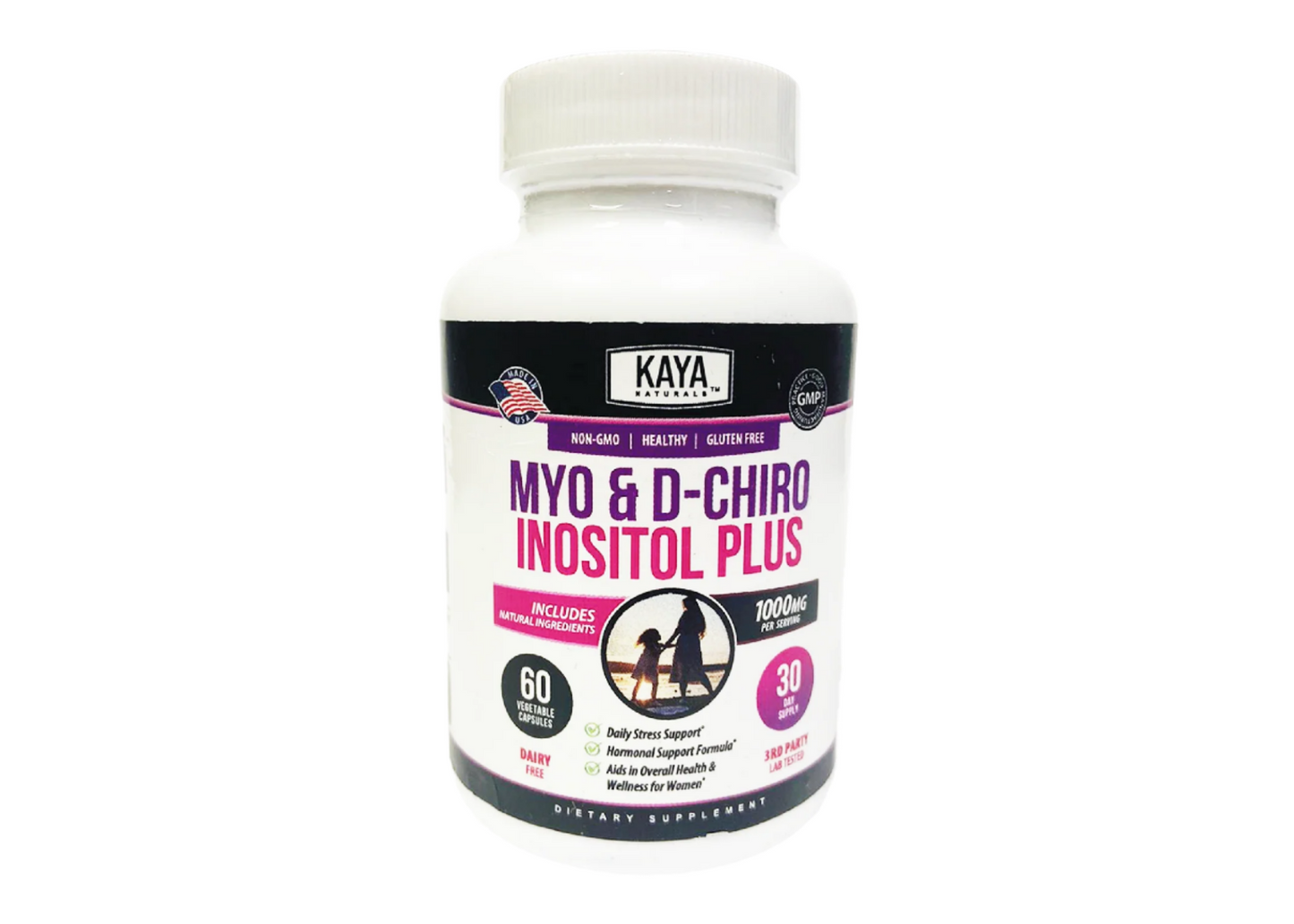 KAYA Naturals Myo & D-Chiro Inositol Plus