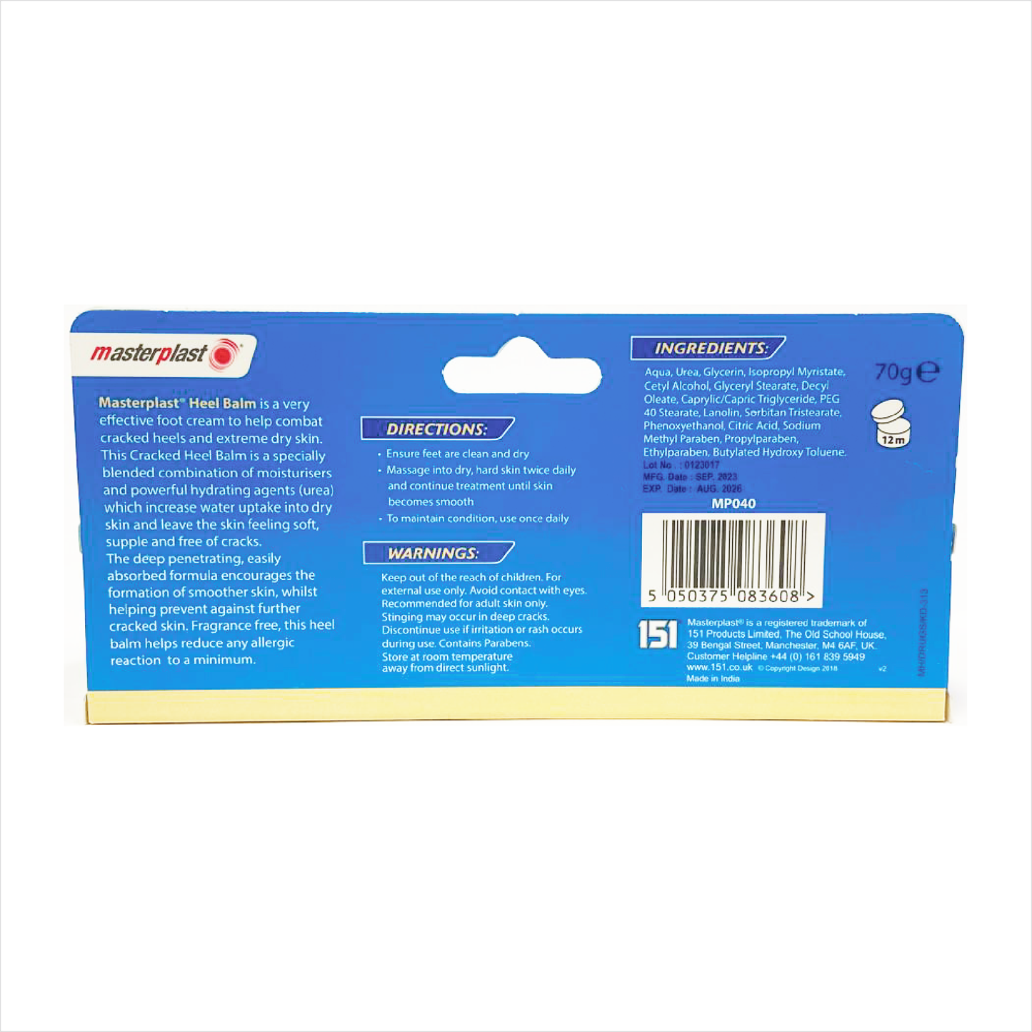 MasterPlast Heel Balm