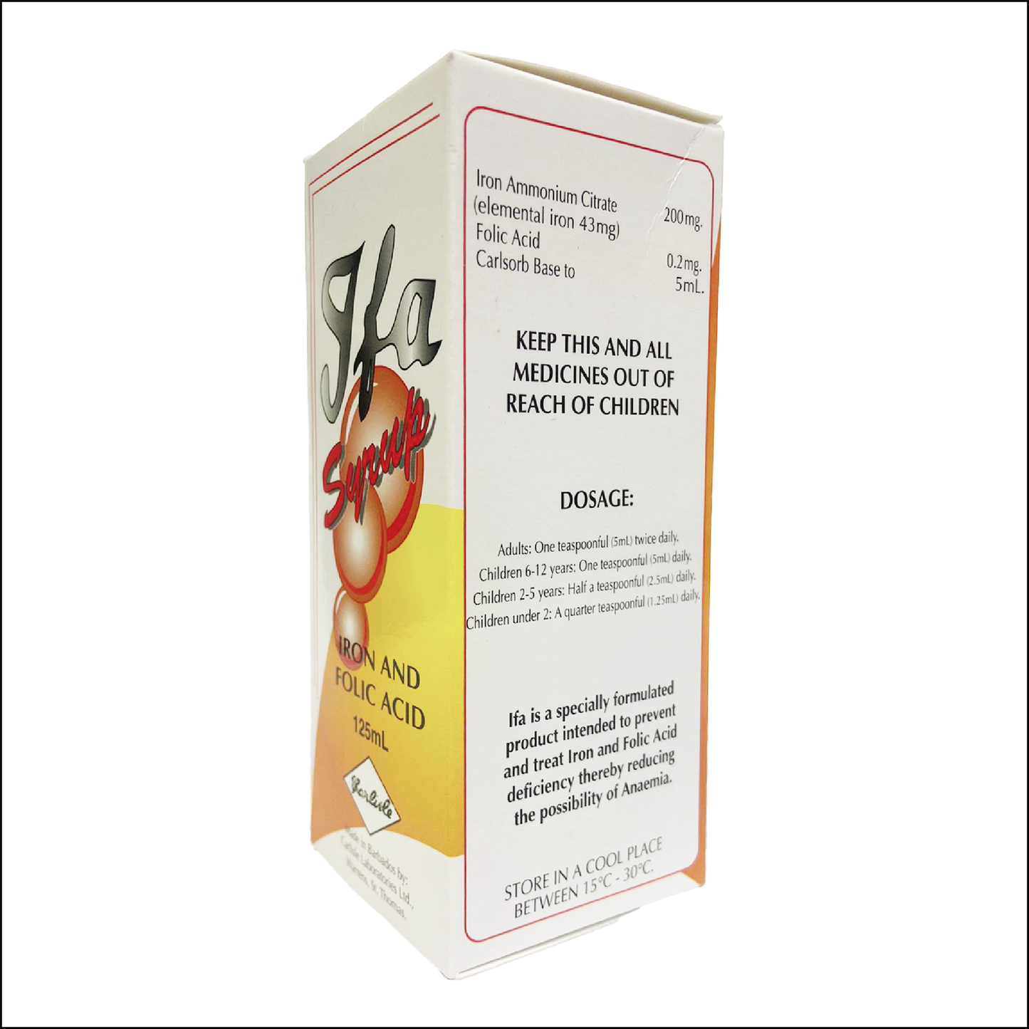 Ifa Syrup Iron and Folic Acid