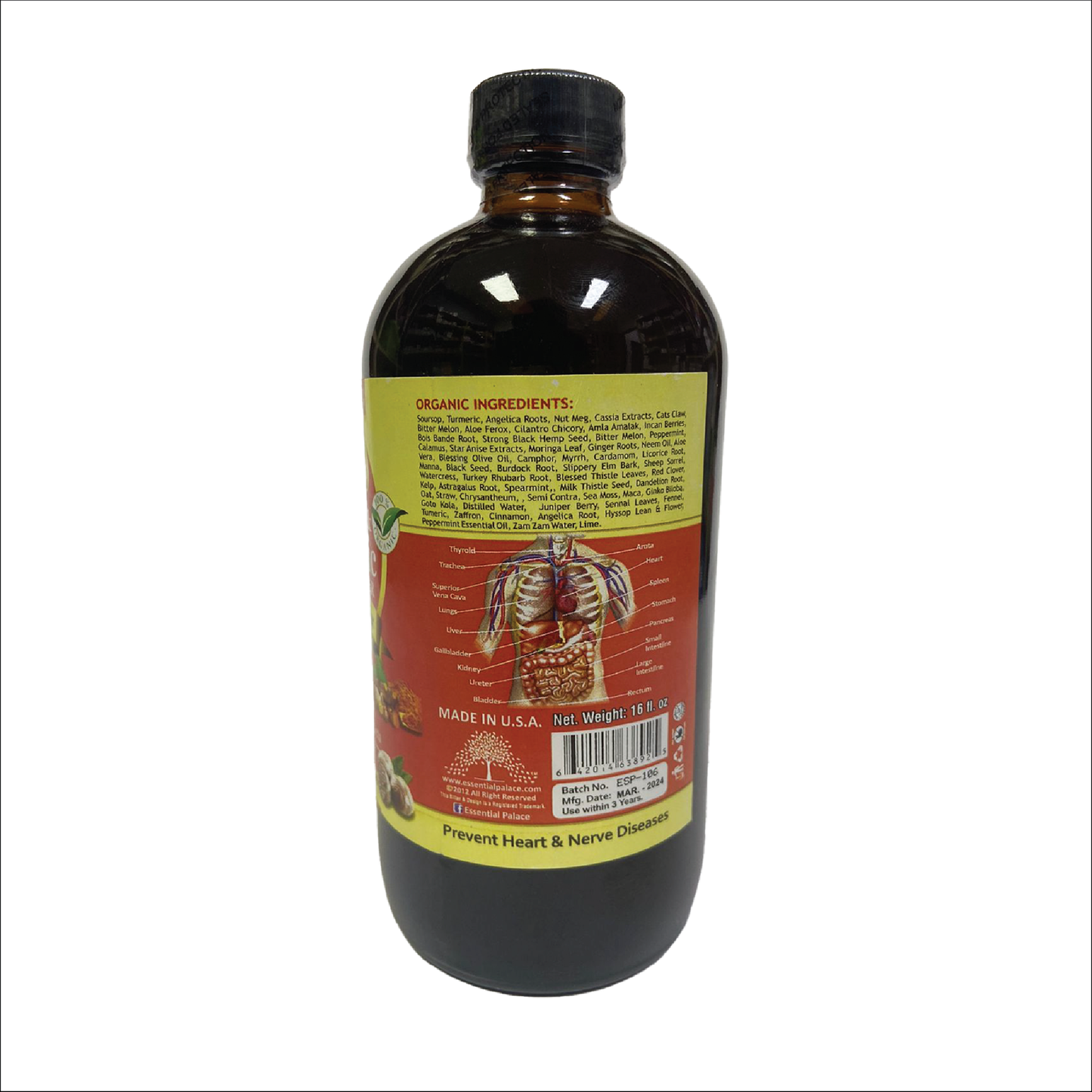 Essential Palace Soursop & Tumeric Detox Bitter