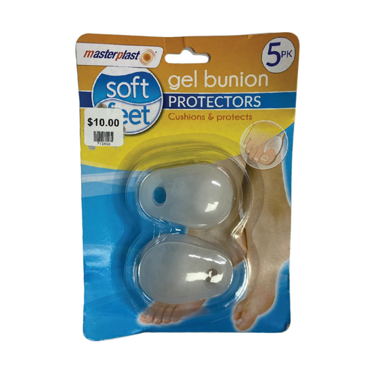 MasterPlast Gel Bunion Protectors 5pk